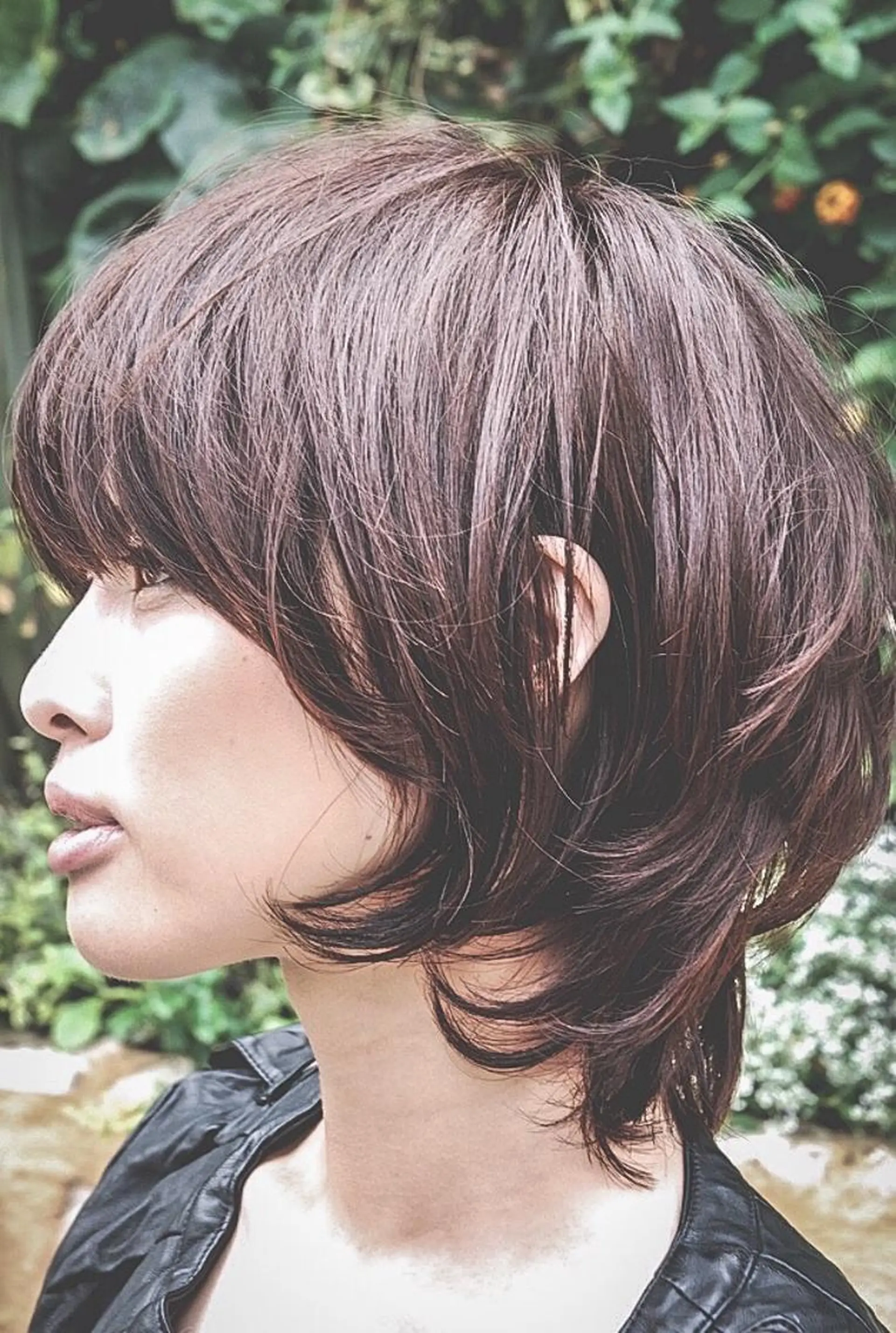 ショート カラー パーマ レイヤーカット ショートヘア カット パーマ トリートメント 加藤 妙子のマツエク・マツパデザイン