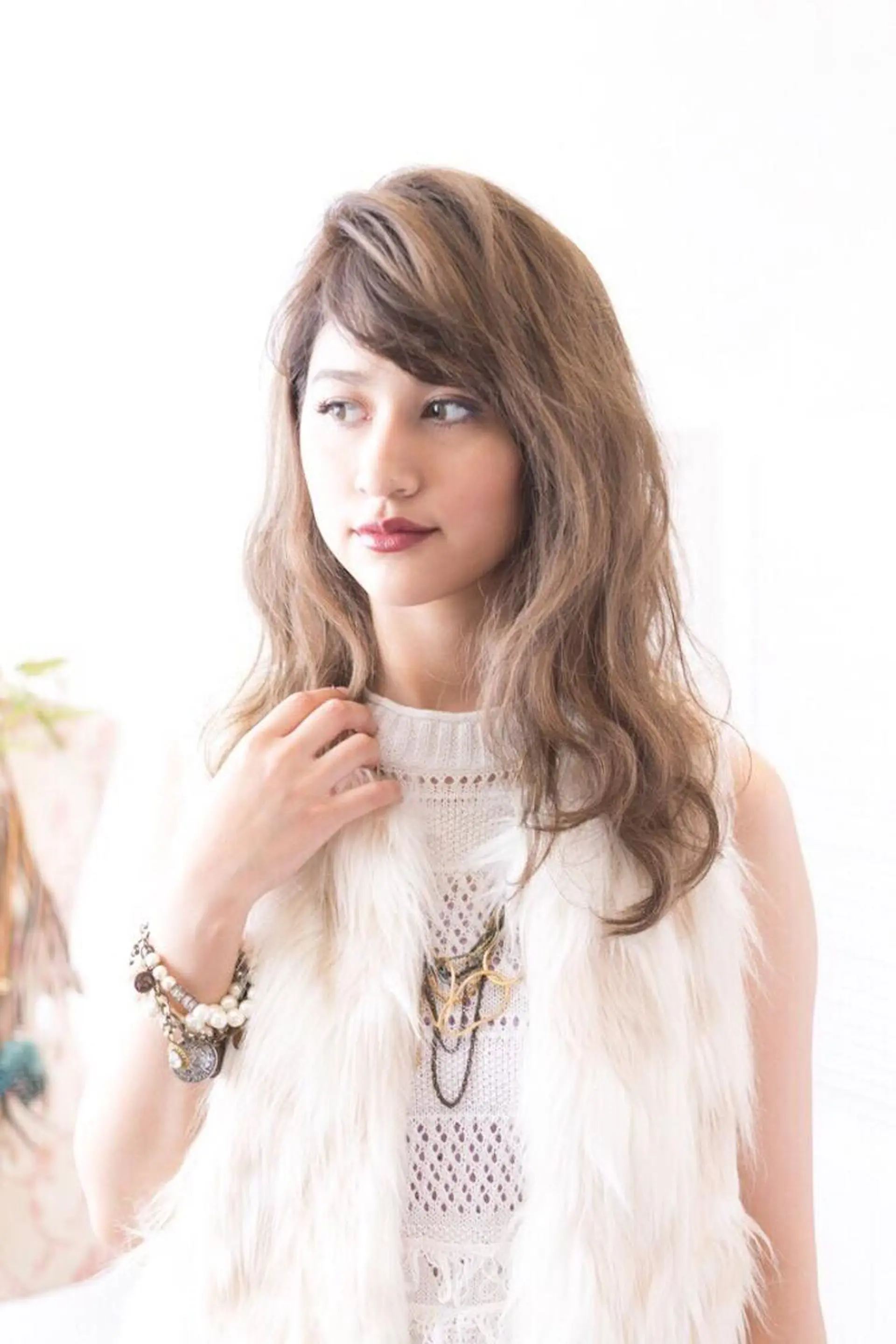 ロング カラー パーマ ヘアアレンジ メンズ キッズ ネイル マツエク・マツパ アティリー 西梅田のヘアスタイル