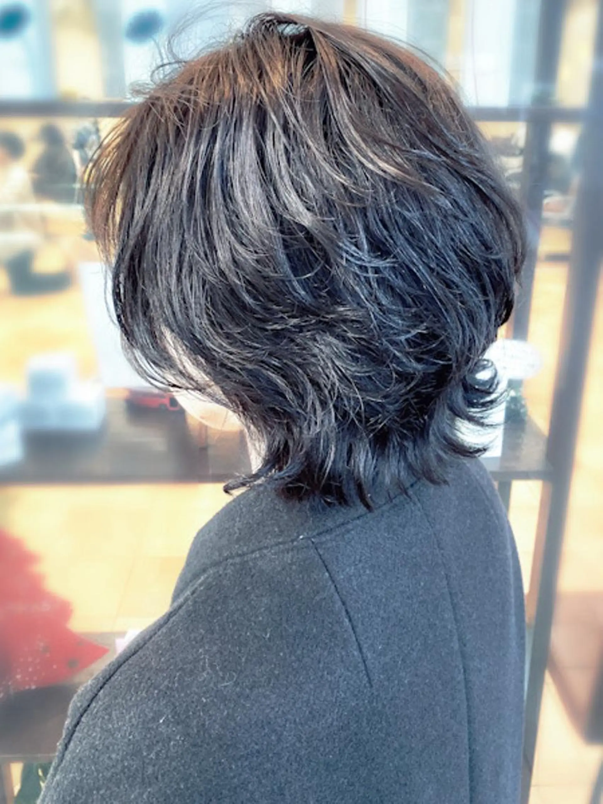 ショート カラー パーマ 大野 あさみのヘアスタイル