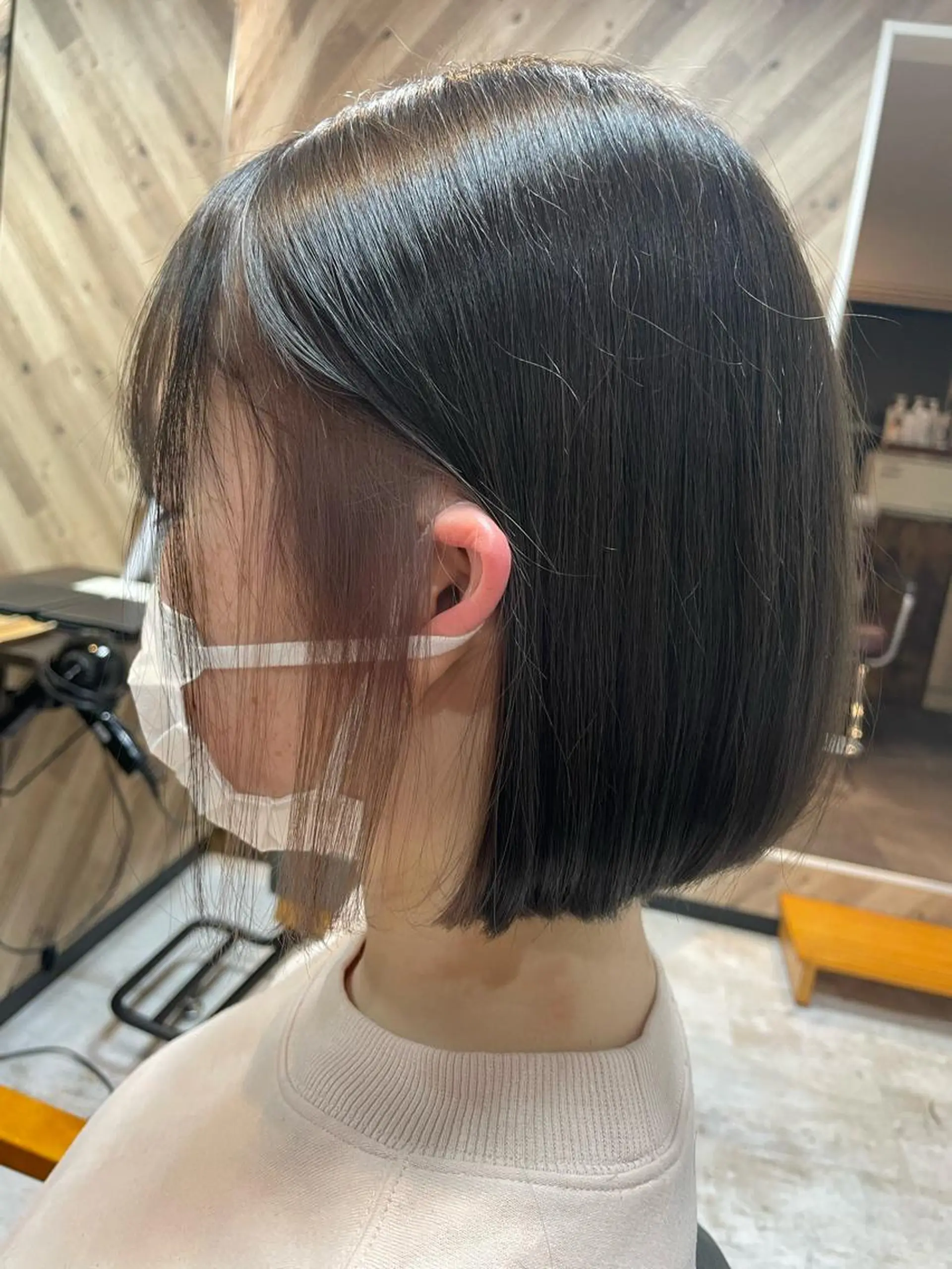 ショート カット ヘアカラー トリートメント 阿部 海翔のヘアスタイル