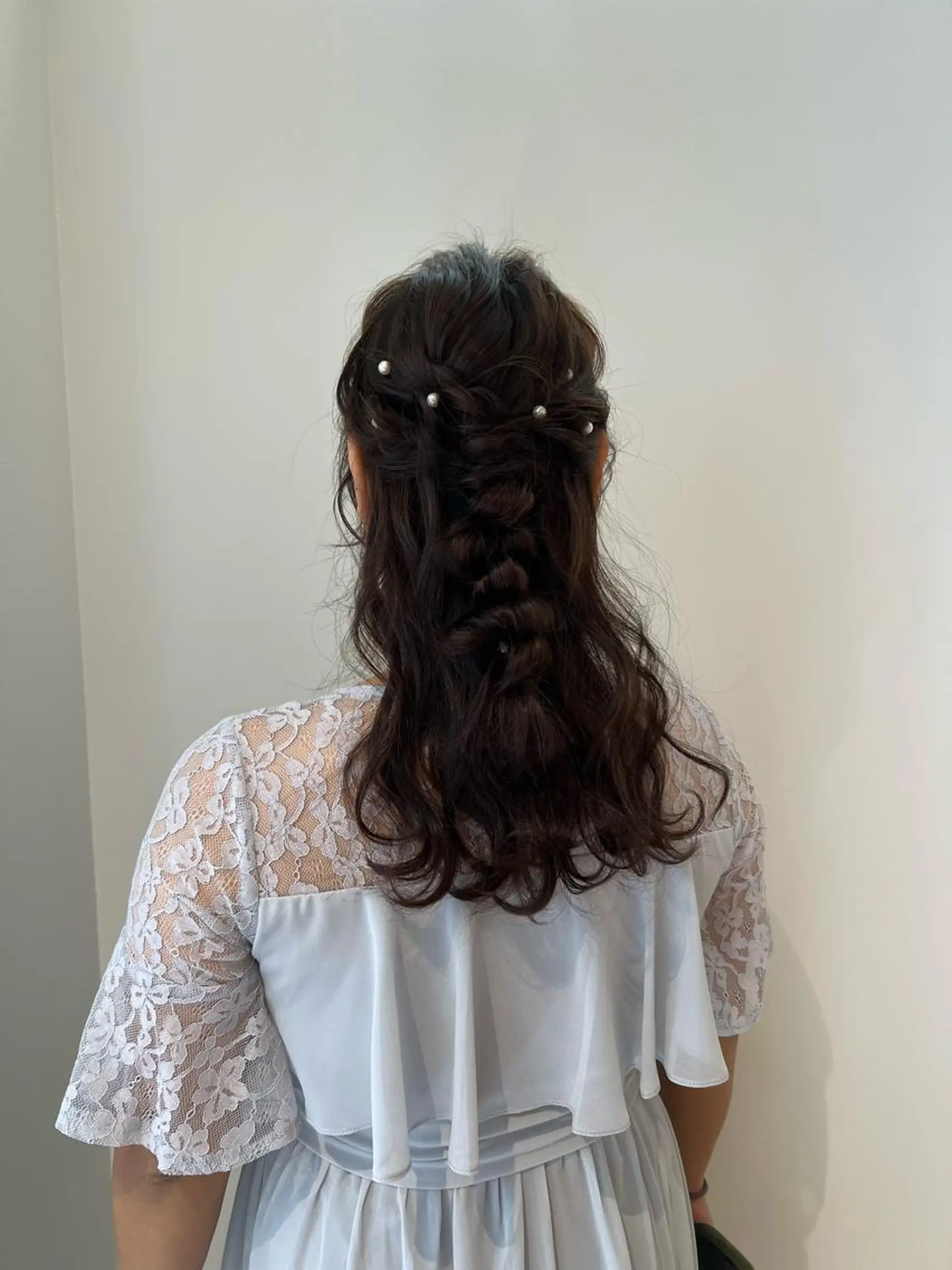 セミロング 久永 菫のヘアスタイル