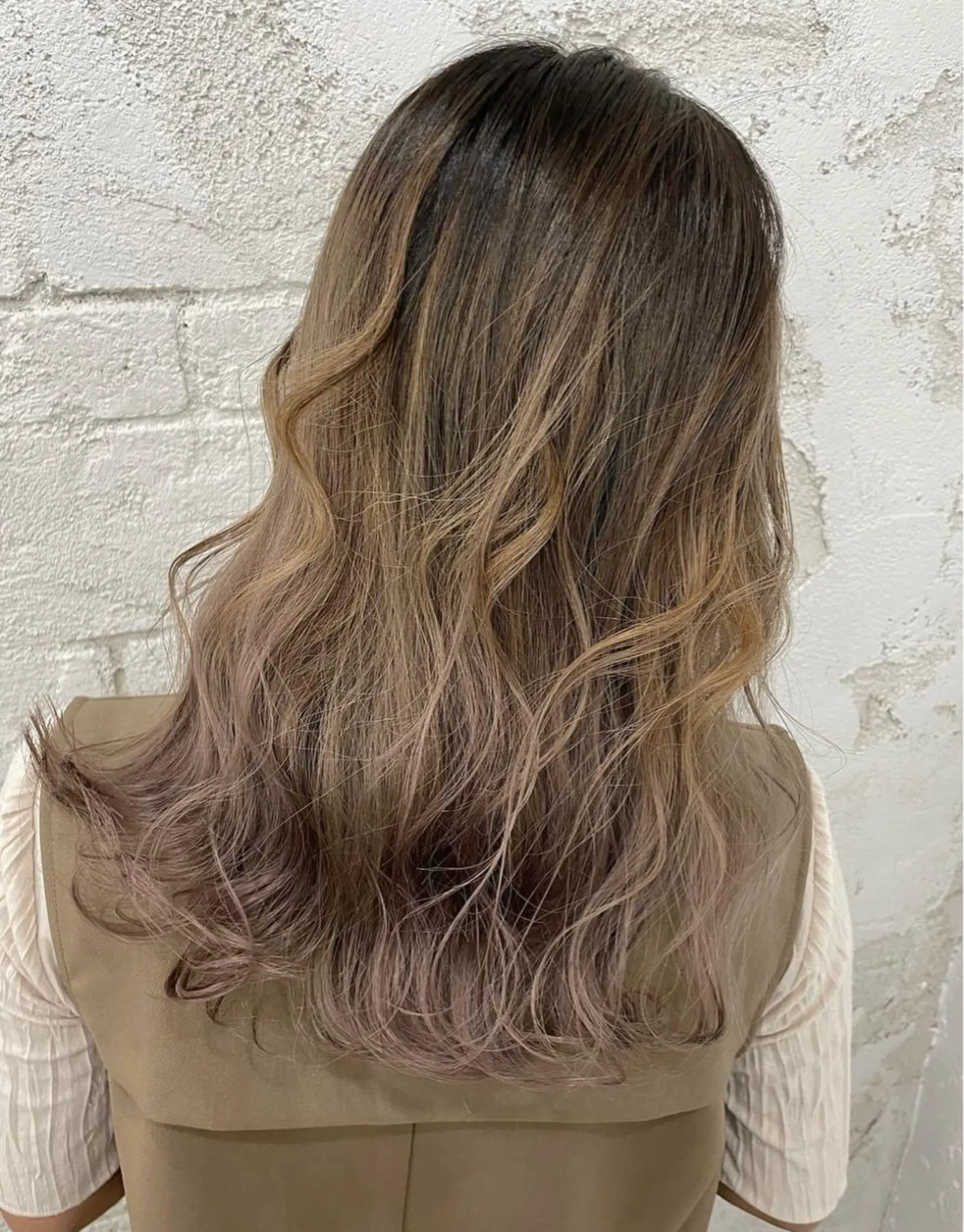 セミロング カラー ヘアカラー ヘッドスパ 🎀モテ髪ﾐﾙｸﾃｨ ｰ🎀yasunaのヘアスタイル