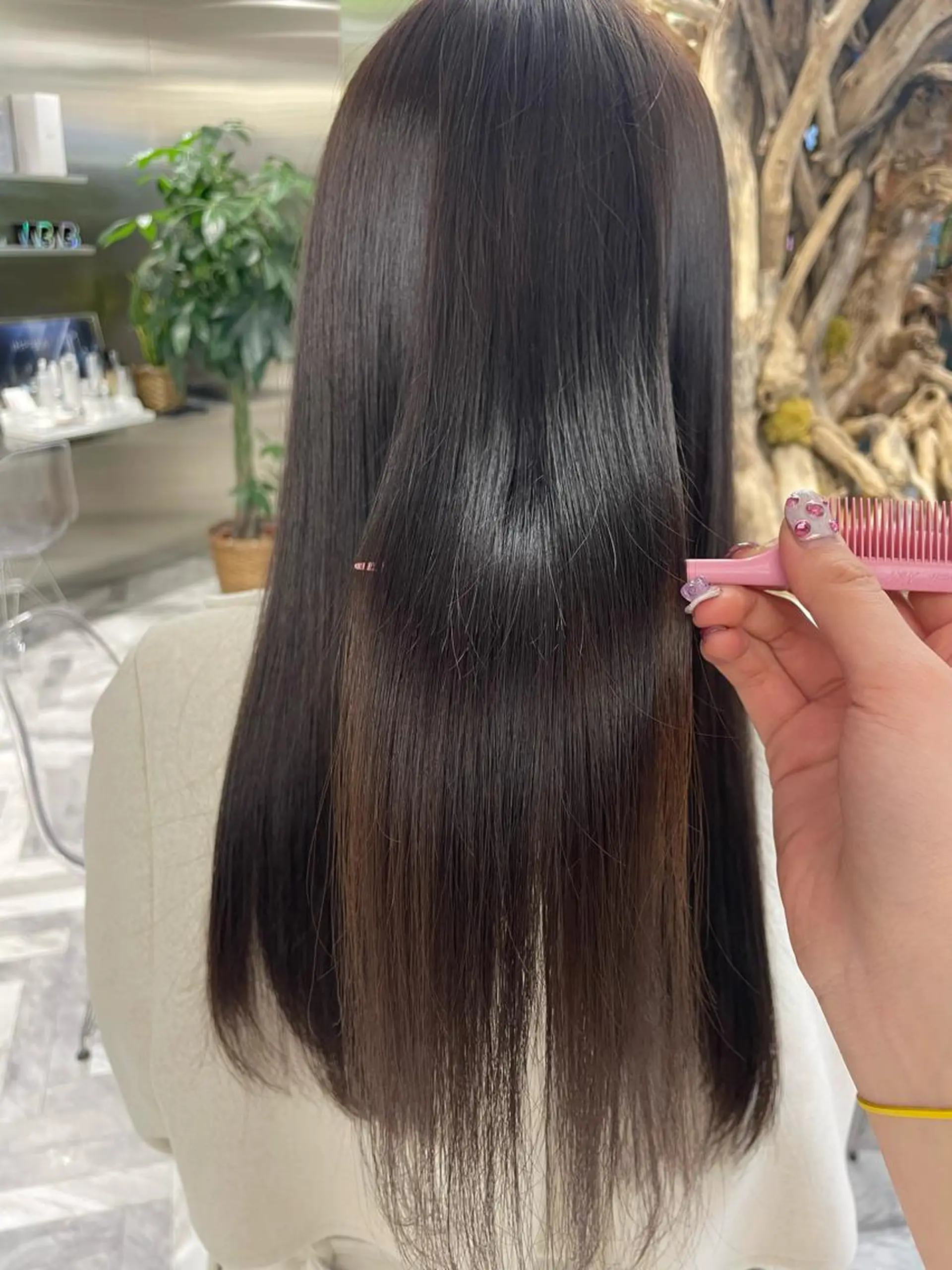 ロング カラー 髪質改善 トリートメント ヘアカラー 🧁はるひ/ ZEST八王子🟡のヘアスタイル