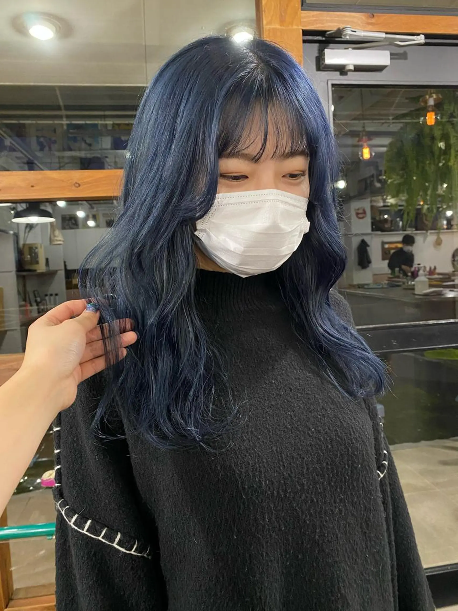 ロング カラー ヘアカラー 横澤 渚沙のヘアスタイル