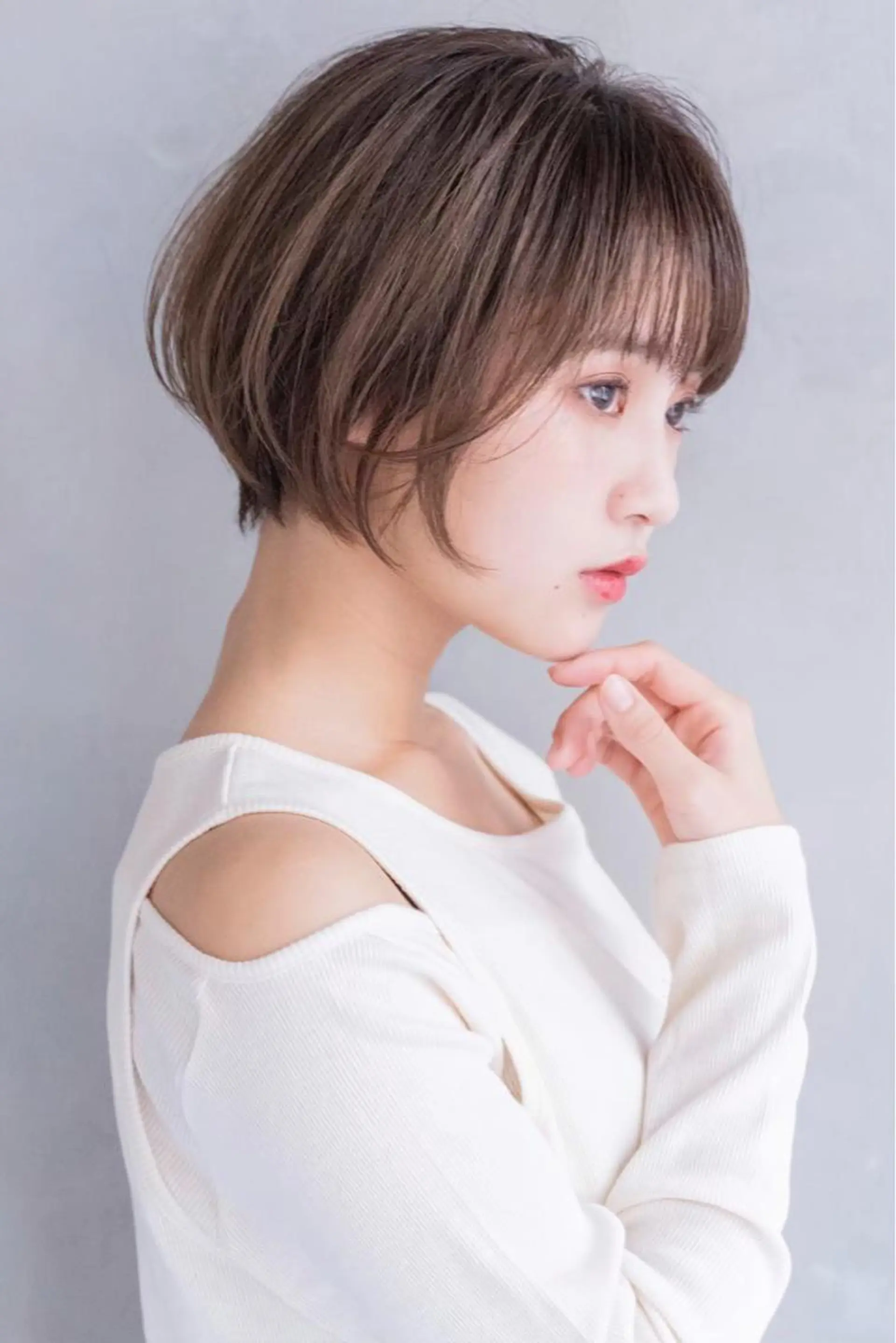 ショート くびれヘア ショートヘア カット トリートメント ヘアセット 山口 竣也のヘアスタイル