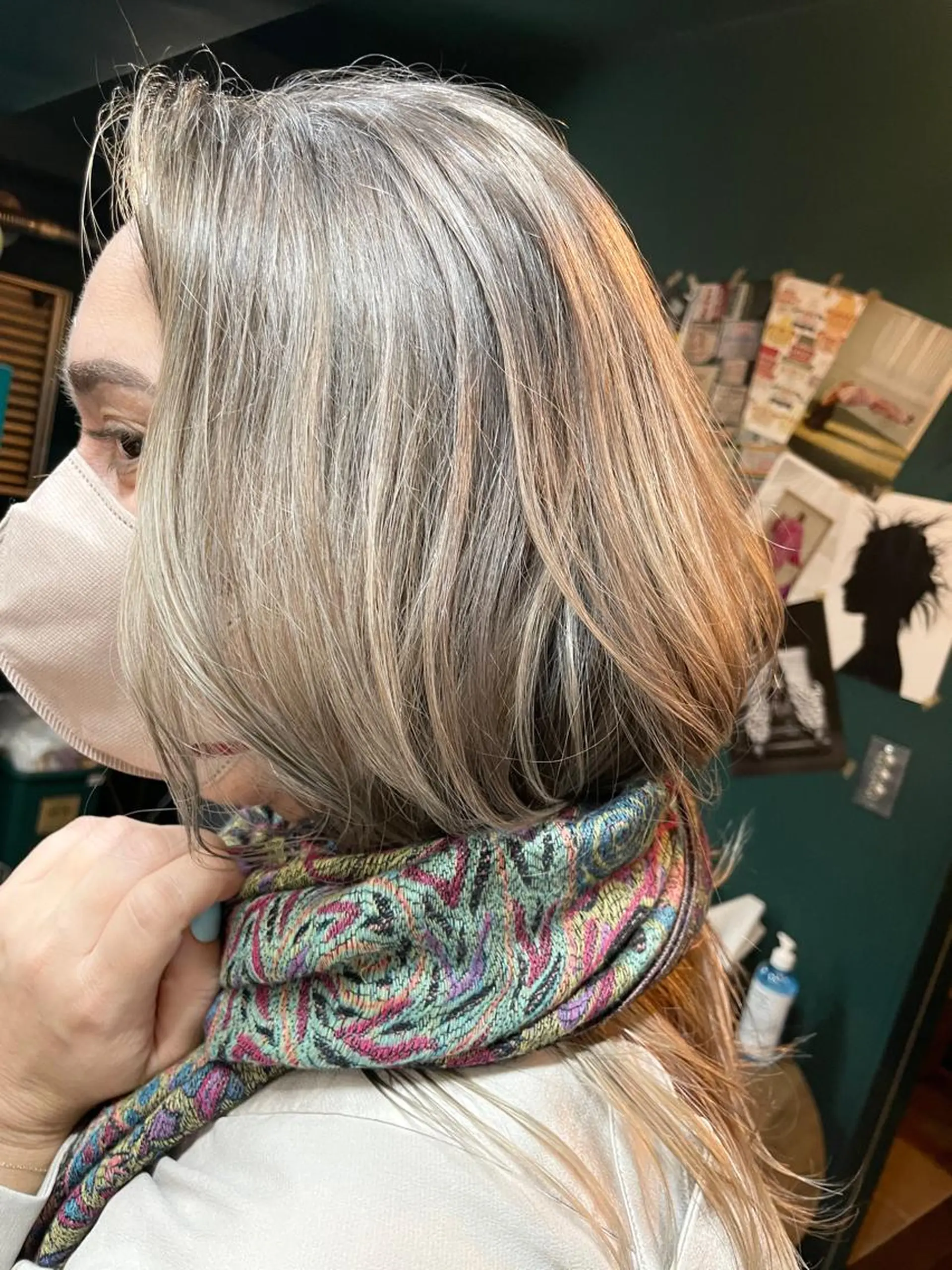 ロング カット ヘアカラー トリートメント vivre libre所属・vivre libreのヘアスタイル