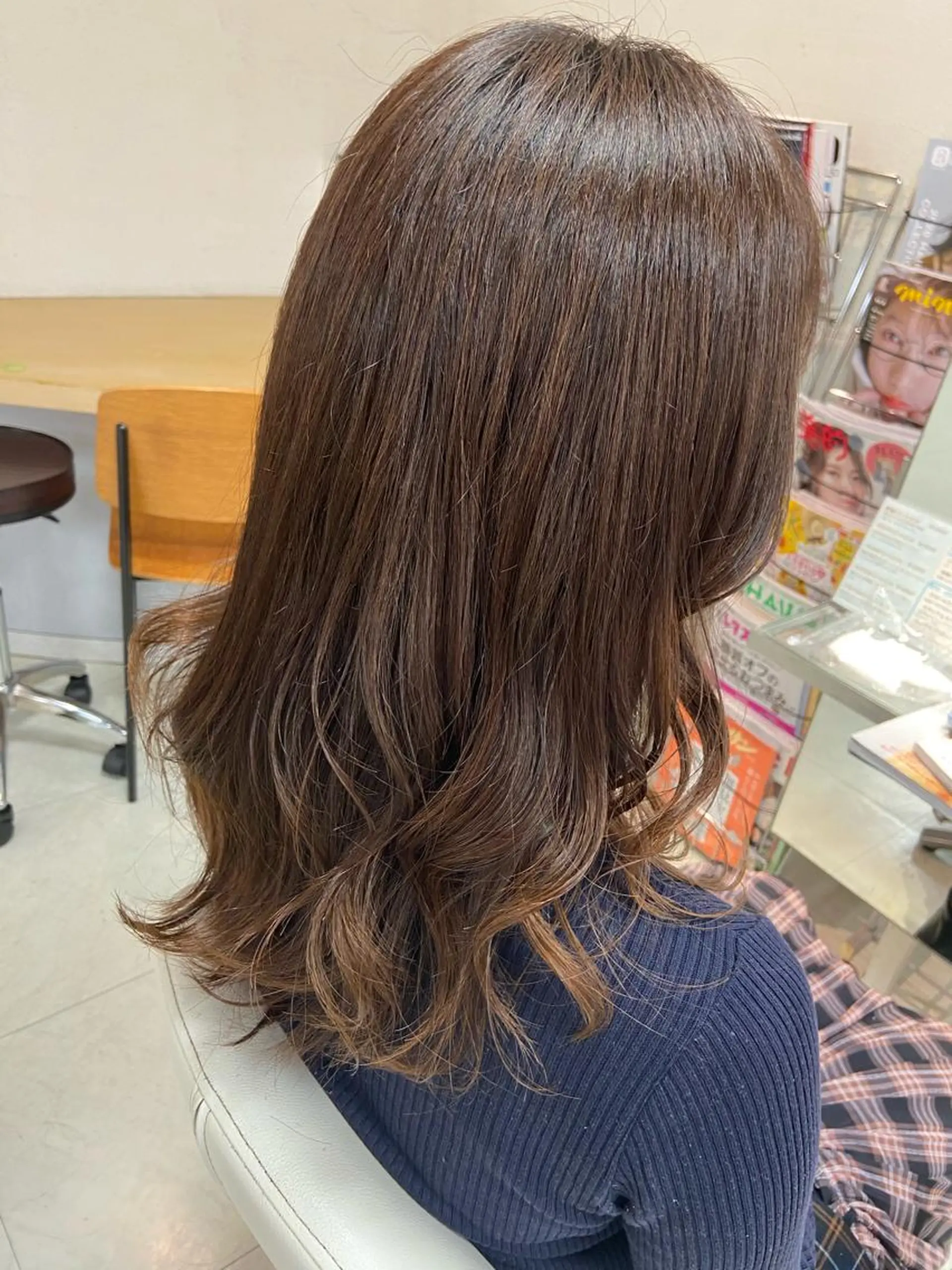 セミロング レイヤーカット カット トリートメント 菊地 美憂のヘアスタイル