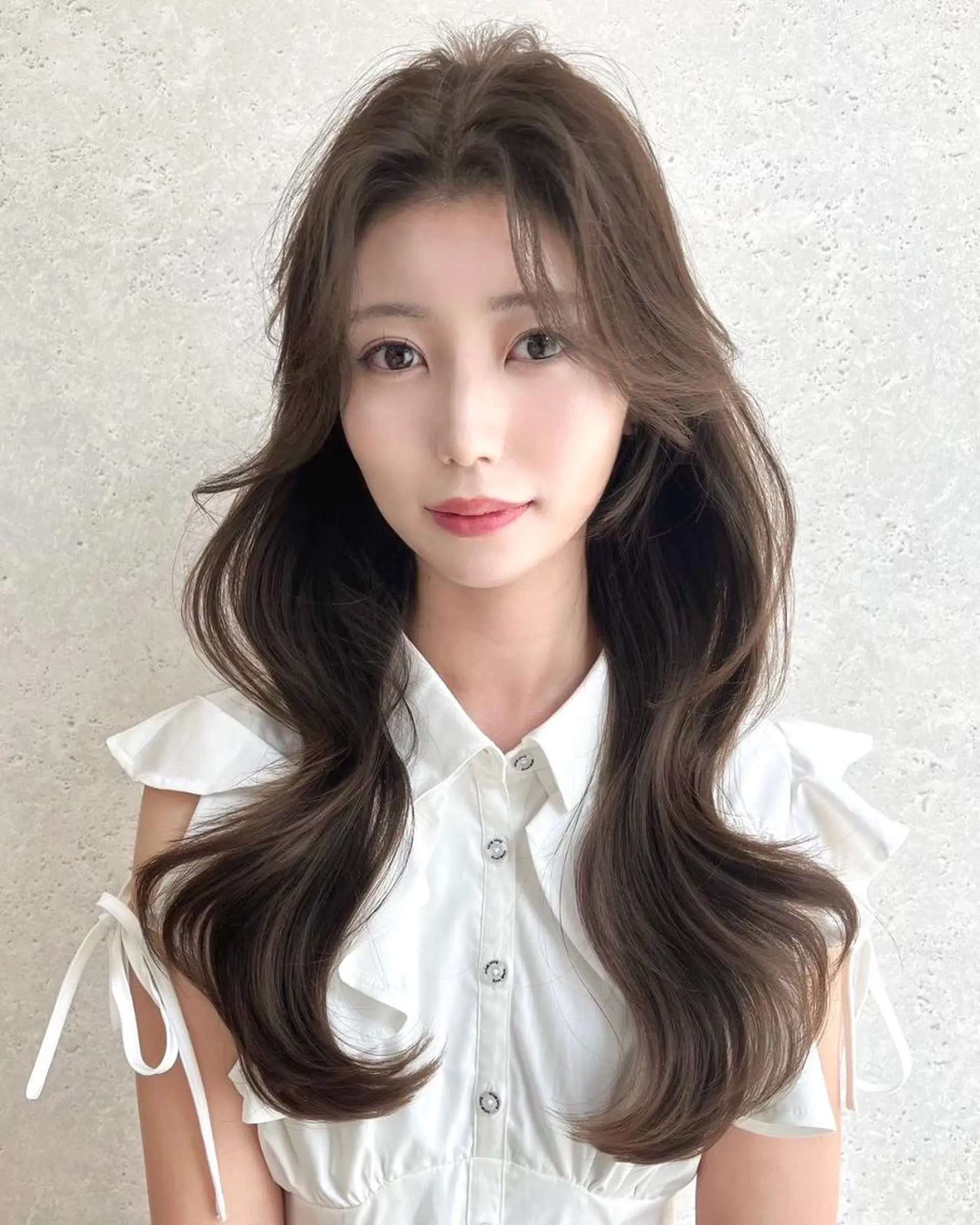 ロング カラー 🌿赤み消しカラー 🌿THEATERのヘアスタイル