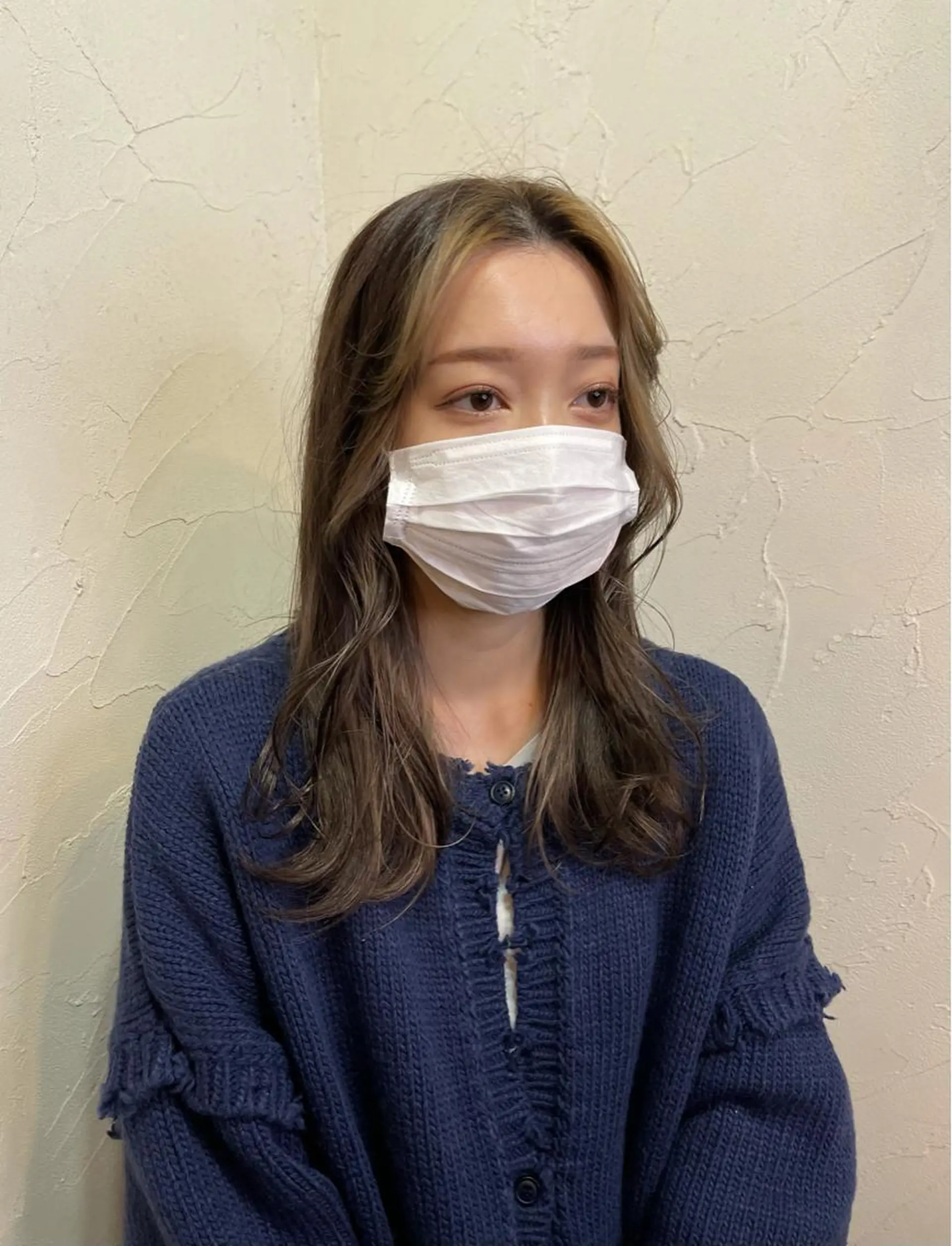 セミロング カラー 韓国ヘア🫧艶カラー 🫧髪質改善/オオヤのヘアスタイル