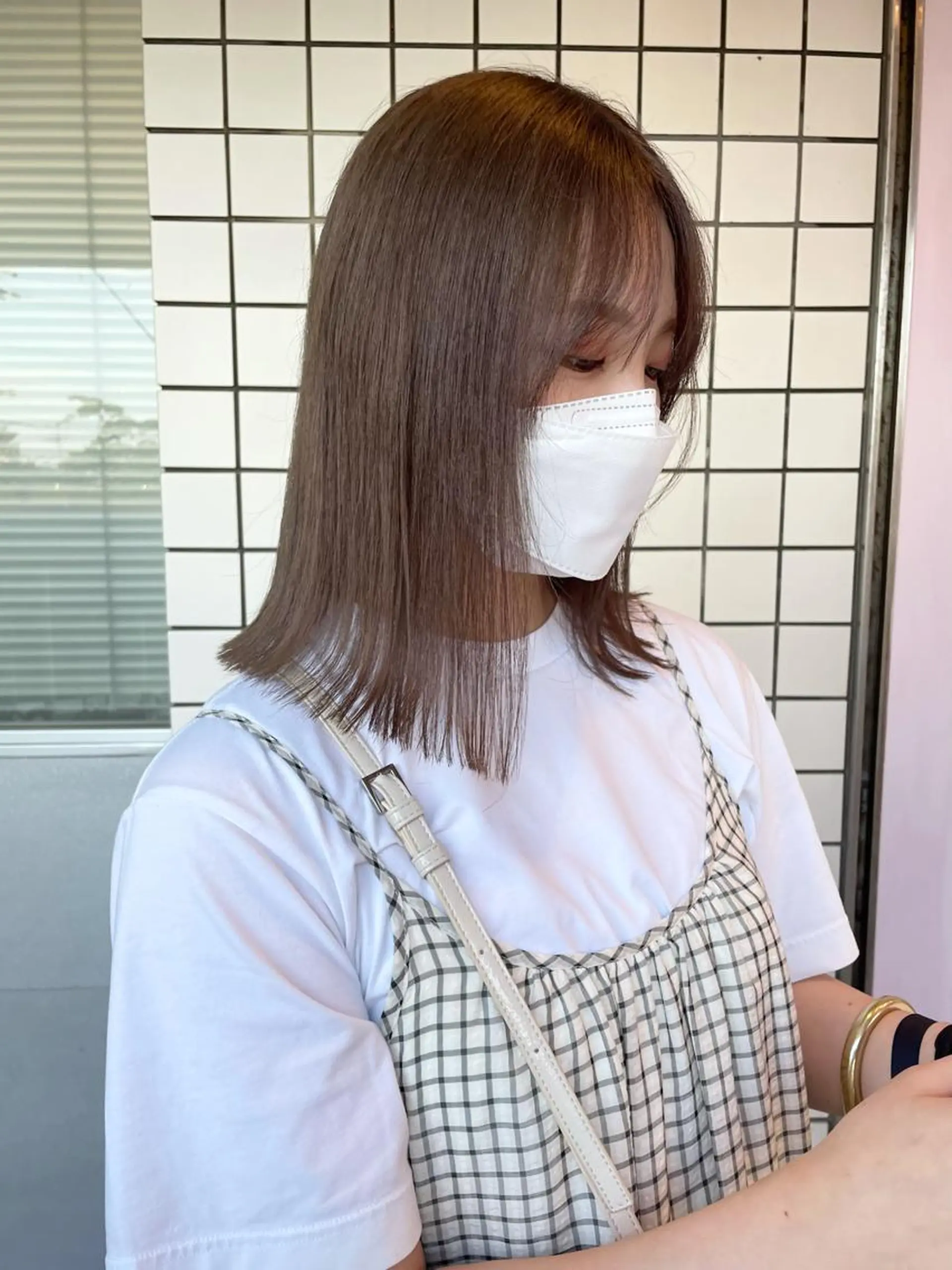 ミディアム カラー ブリーチ 心斎橋/ブリーチ minamiのヘアスタイル