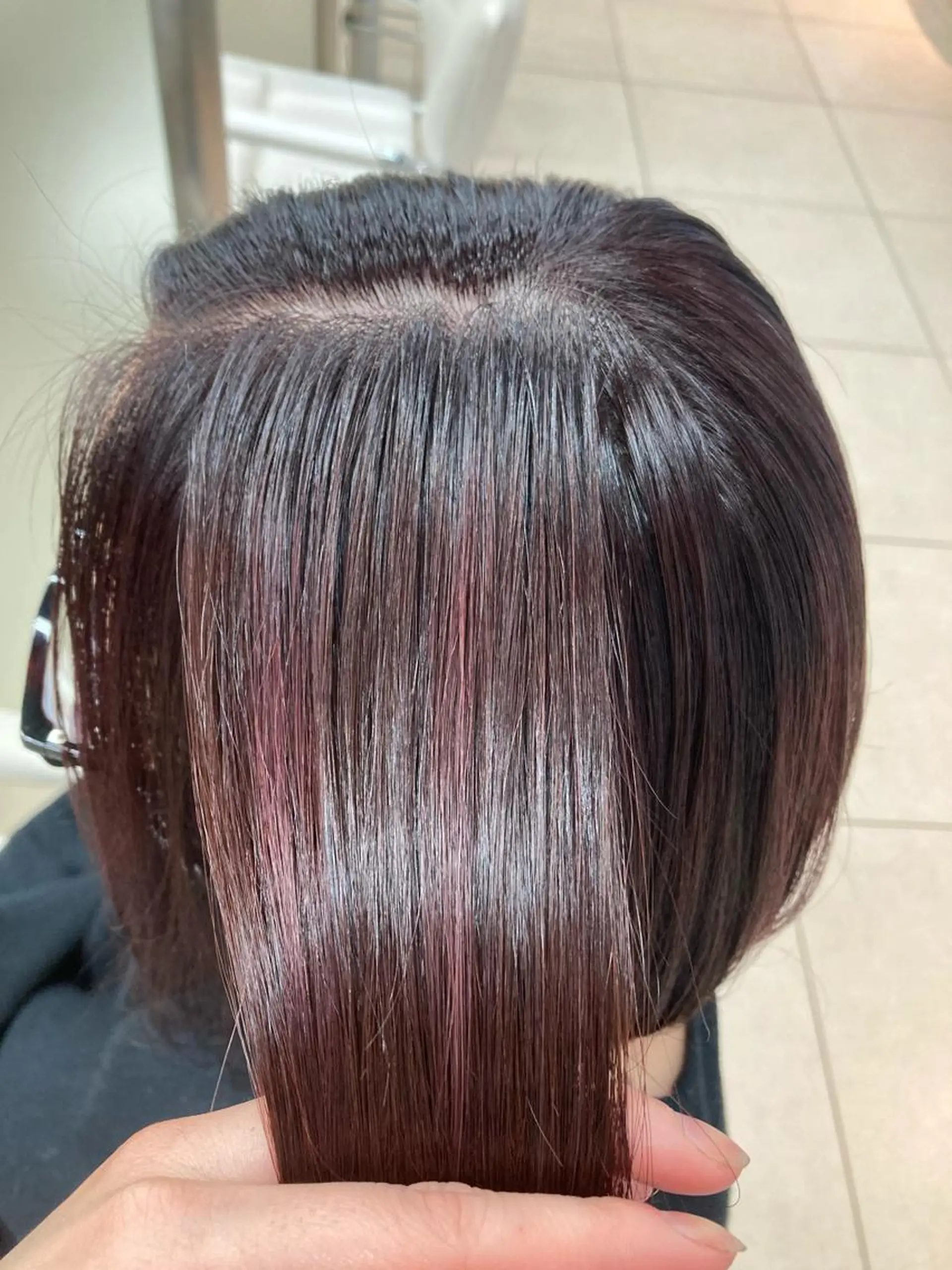 ショート カラー ヘアカラー トリートメント 💜モデル大募集💜 松下のヘアスタイル