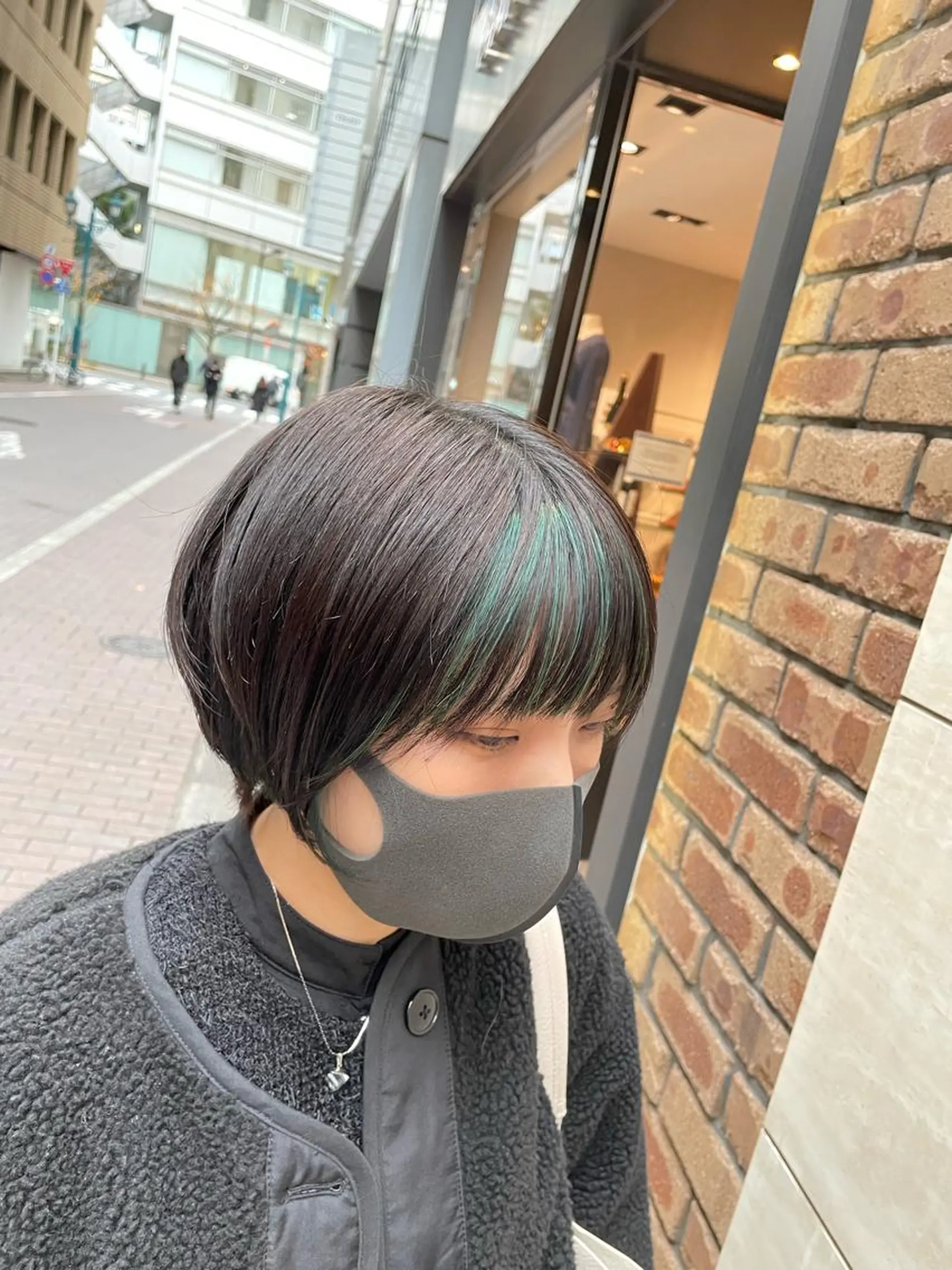 ショート 人気のレイヤーカット TAROのヘアスタイル