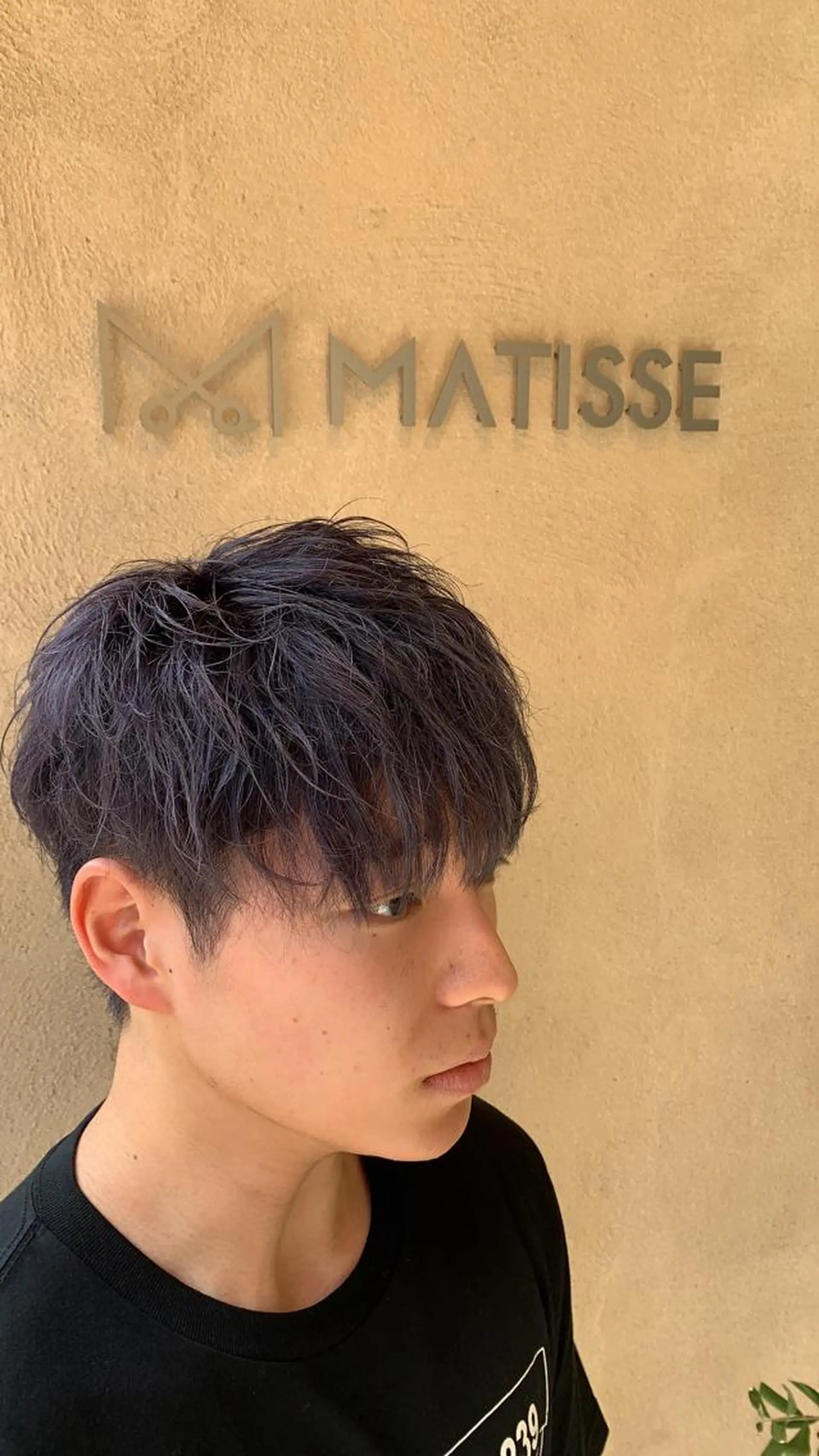 ショート カラー メンズ 西新/siohair 似合わせ/石尾刻矢のヘアスタイル