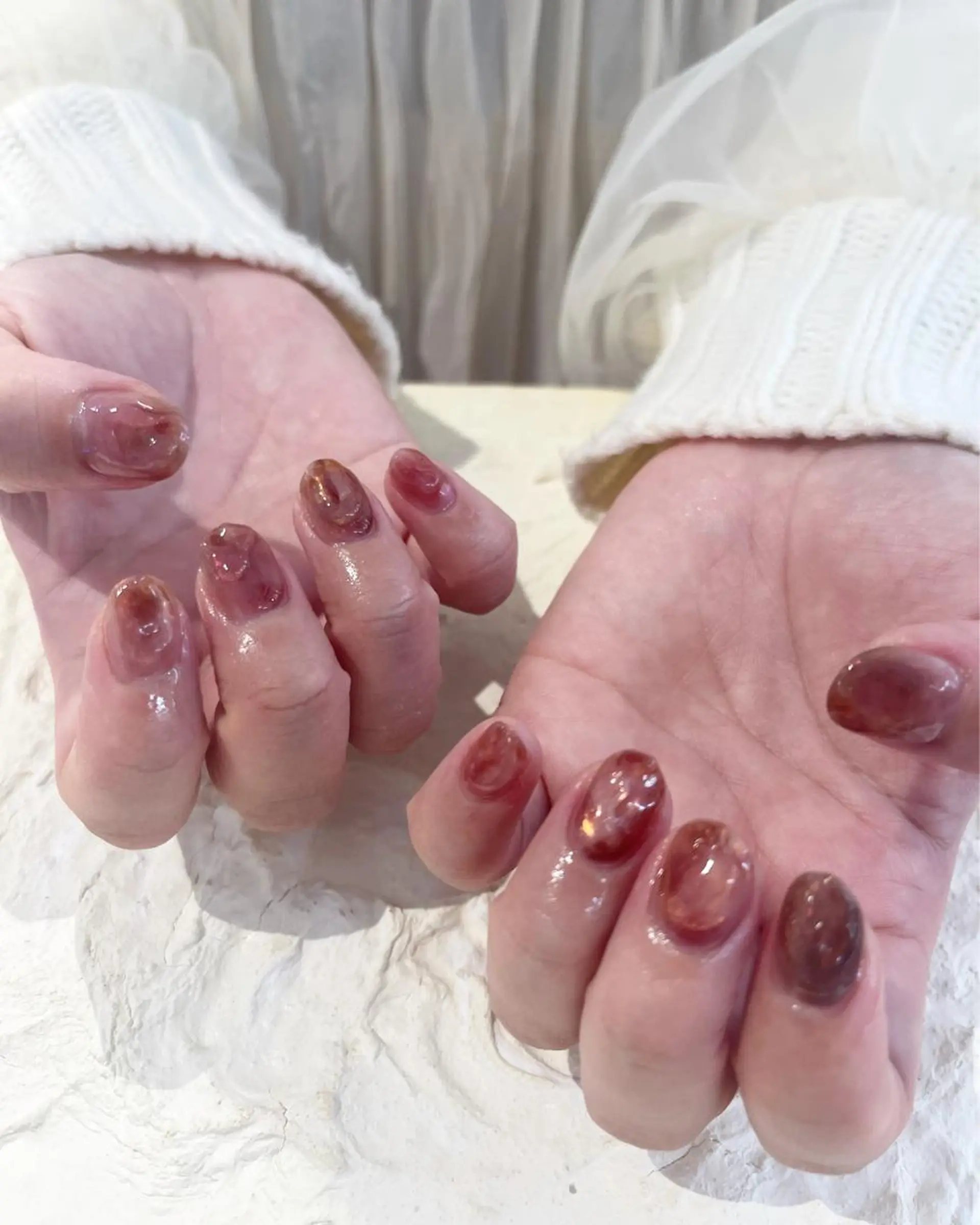 ネイル ピンク nail＊ runa🌻のネイルデザイン