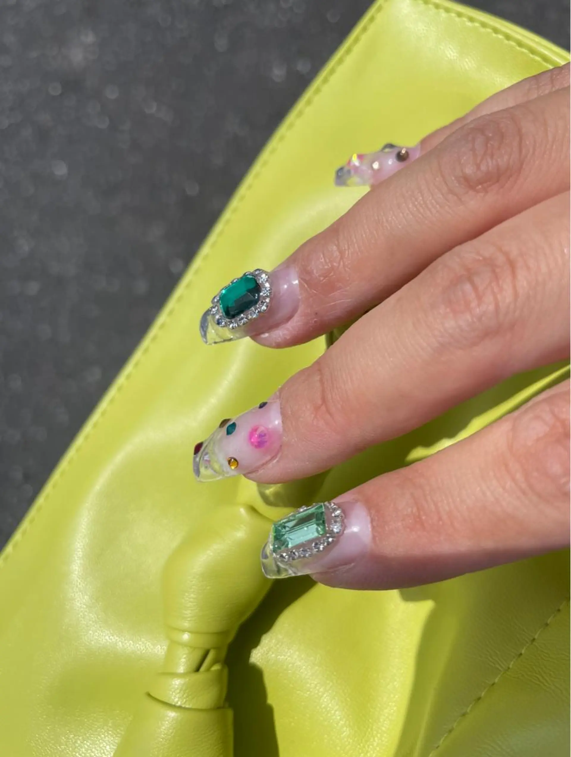 ネイル キラキラネイル Ri-e's nailのネイルデザイン