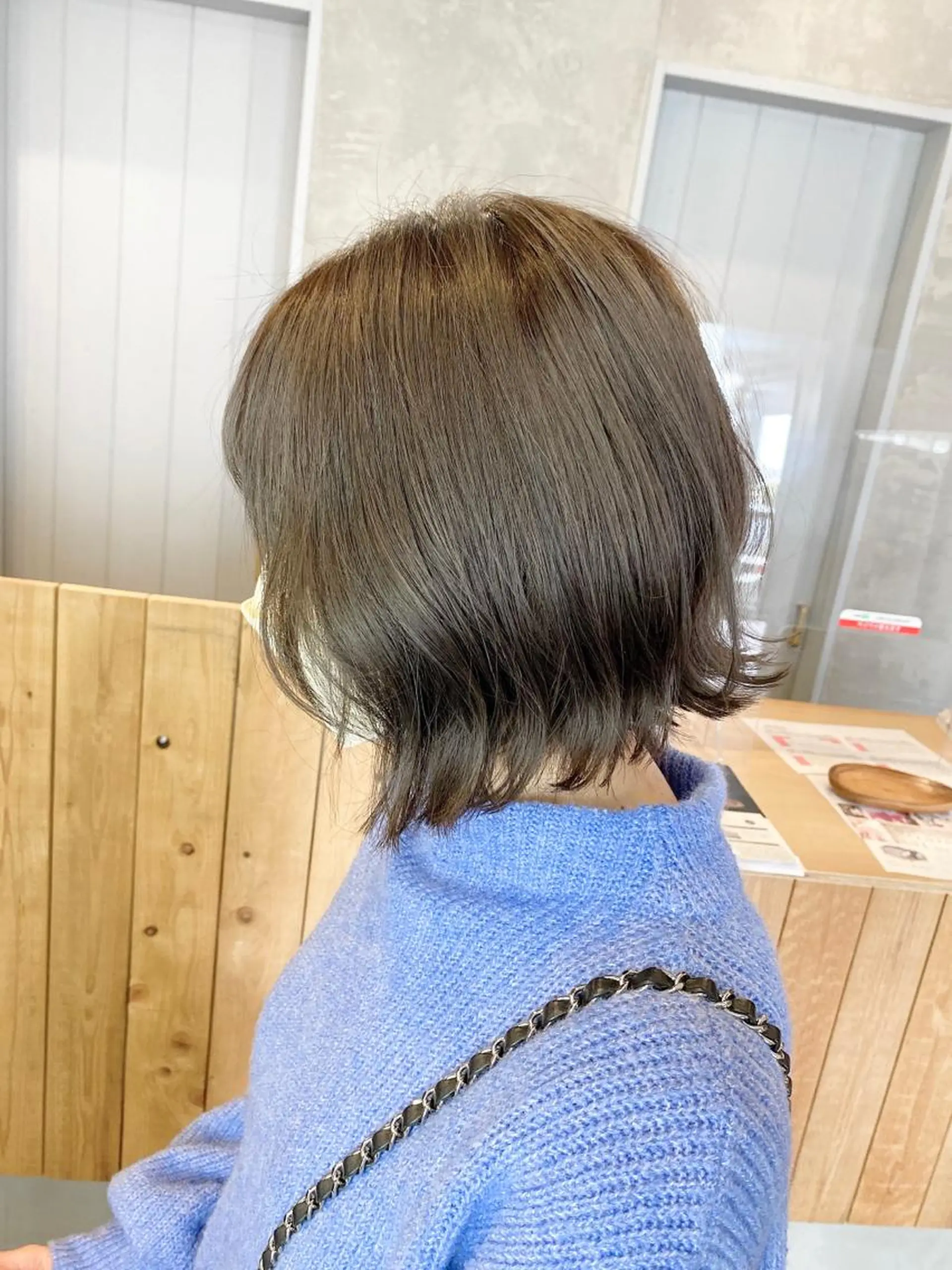 ミディアム ヘアカラー 具志 正太のヘアスタイル
