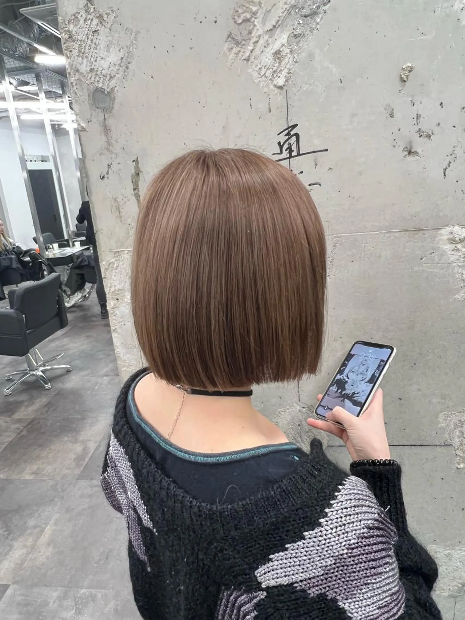 ミディアム カラー ブリーチ ツートーンカラー je suis heureuse所属・ハイライトカラー 🌀ゆい❣️のヘアスタイル