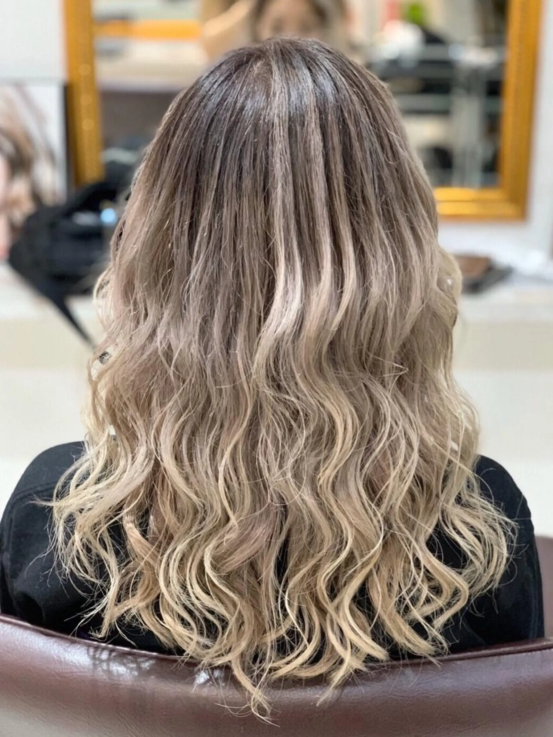 セミロング カラー ヘアアレンジ エクステ地域最安値★ Device梅田のヘアスタイル