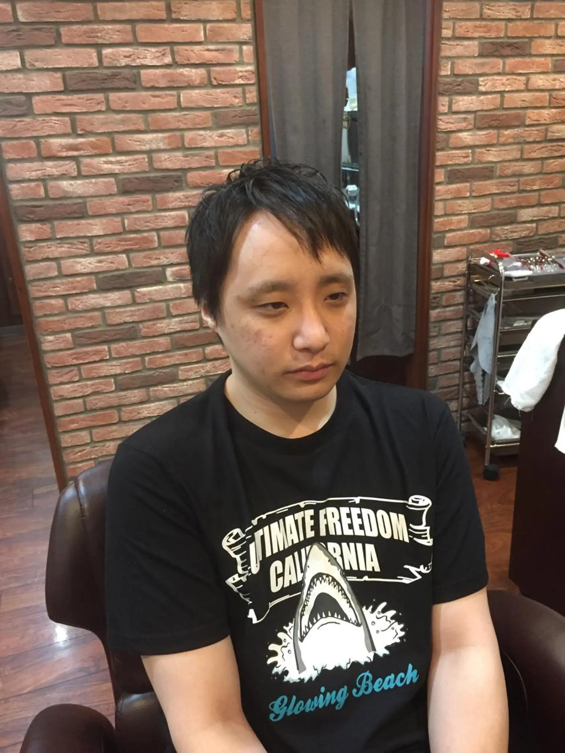 ミディアム 赤坂barber 古澤慶一郎【モテ髪】のヘアスタイル