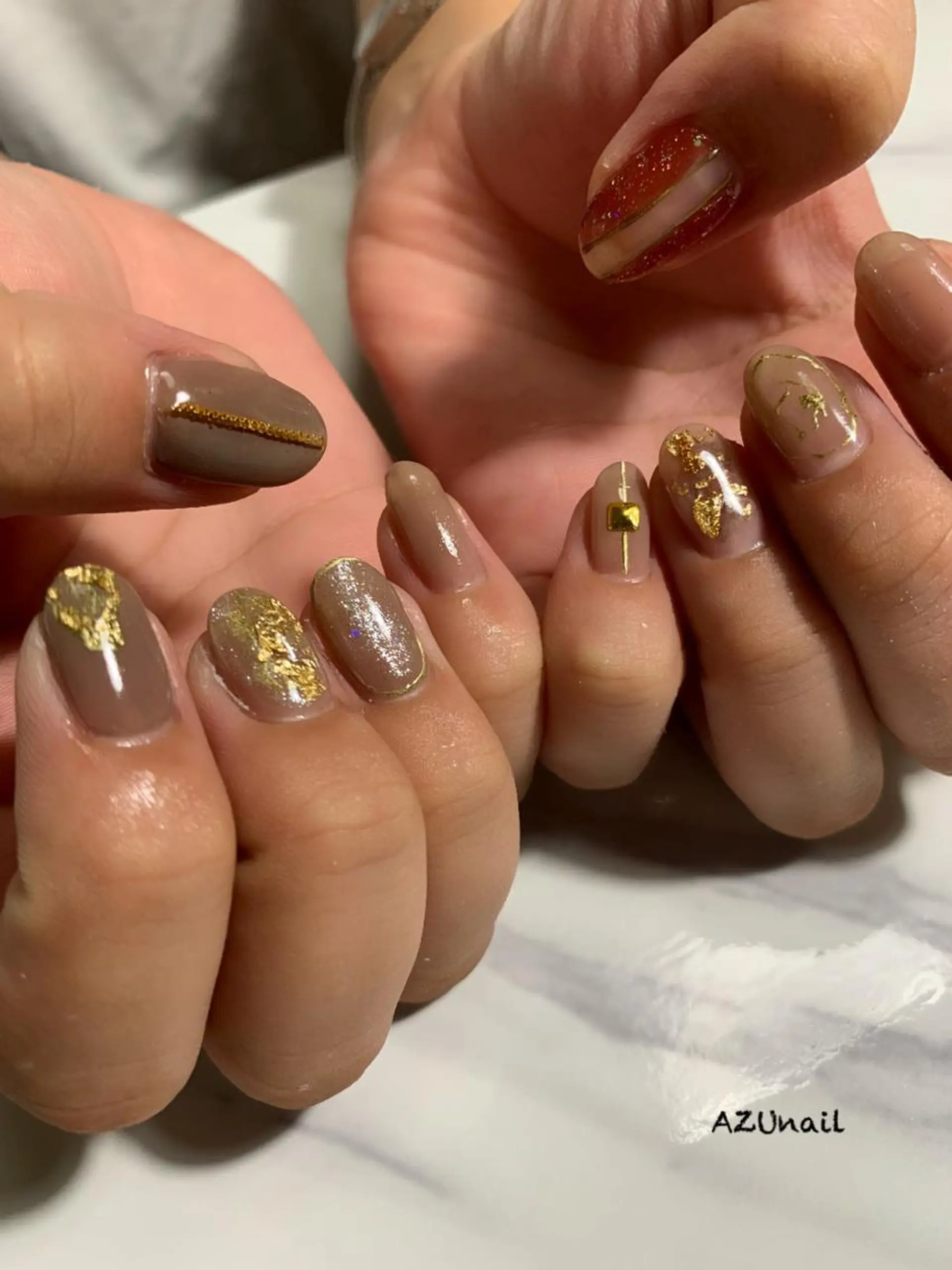 ネイル AZU nailのネイルデザイン