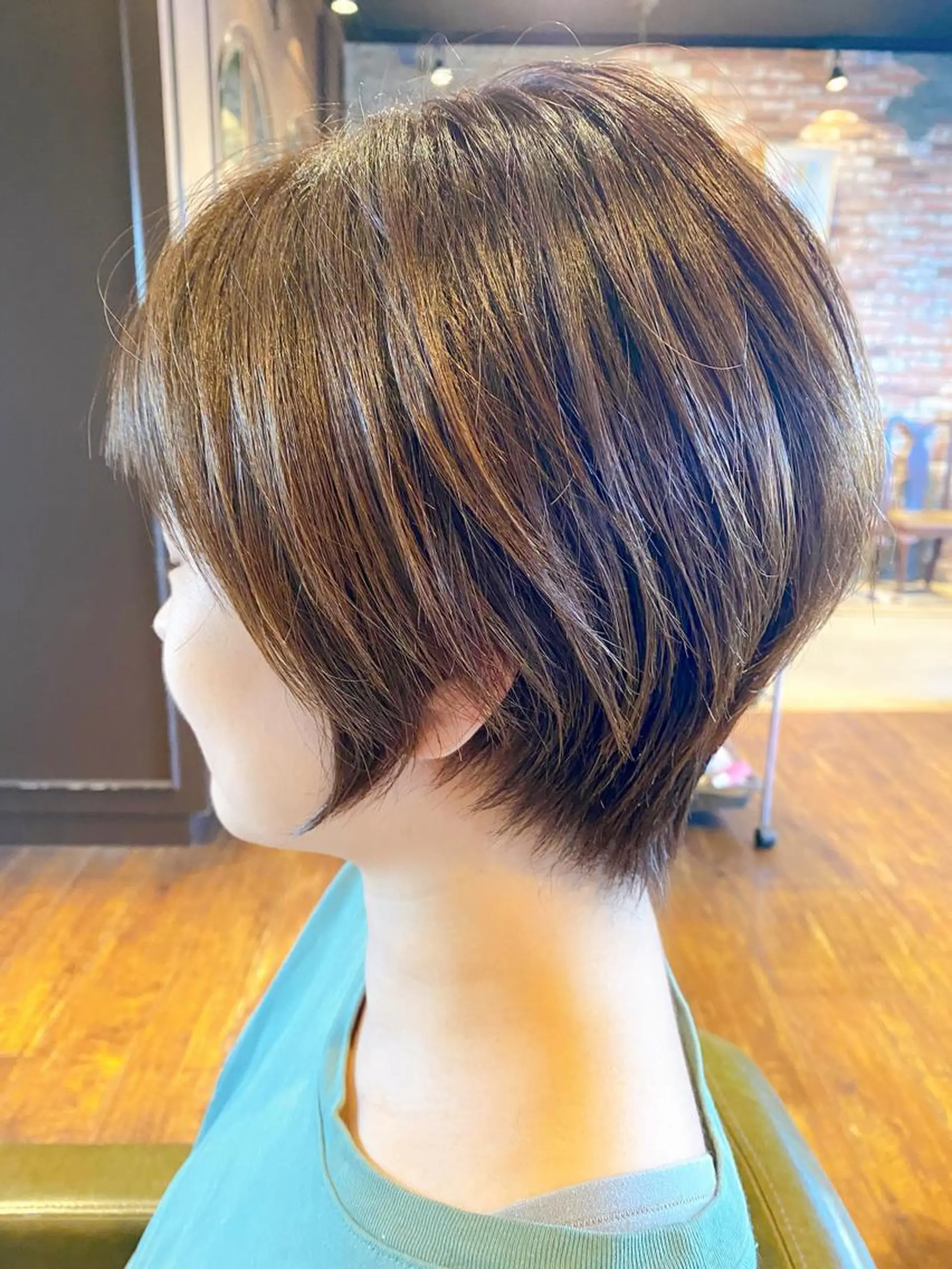 ショート カット ヘアカラー FELIZA所属・似合わせの達人🔥 石川就平のヘアスタイル