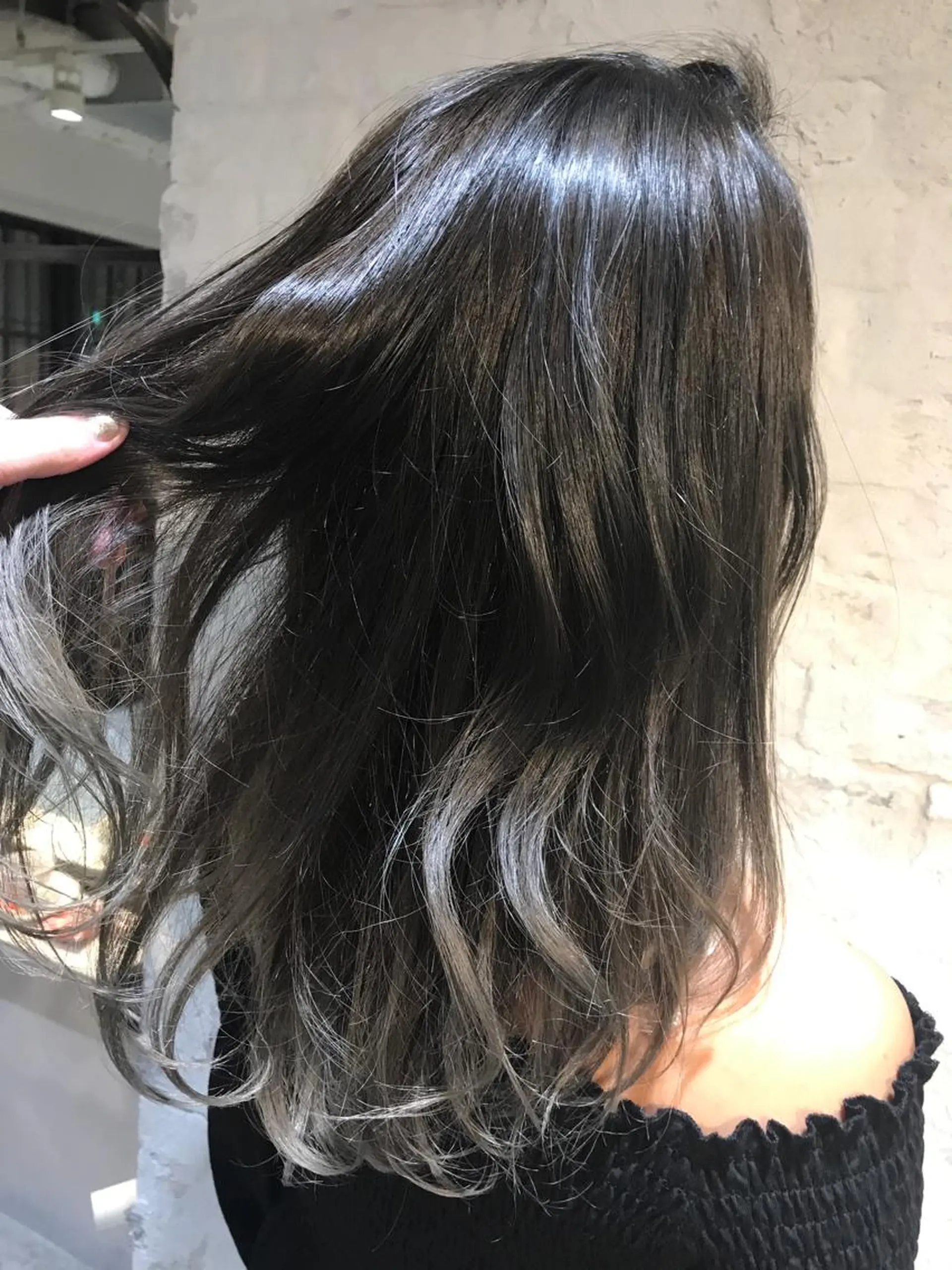 カラー グラデーションカラー 再現度&髪質改善 LISAのヘアスタイル