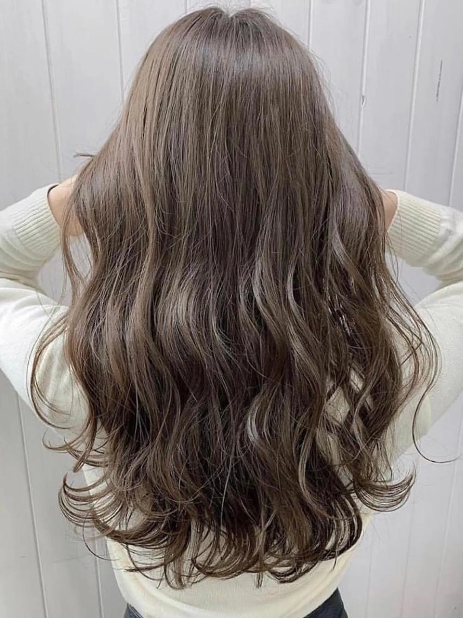 ロング カラー ブリーチ 透明感カラー ヘアカラー トリートメント ☀️東京→岡崎☀️ ハイライト青山彪雅のヘアスタイル