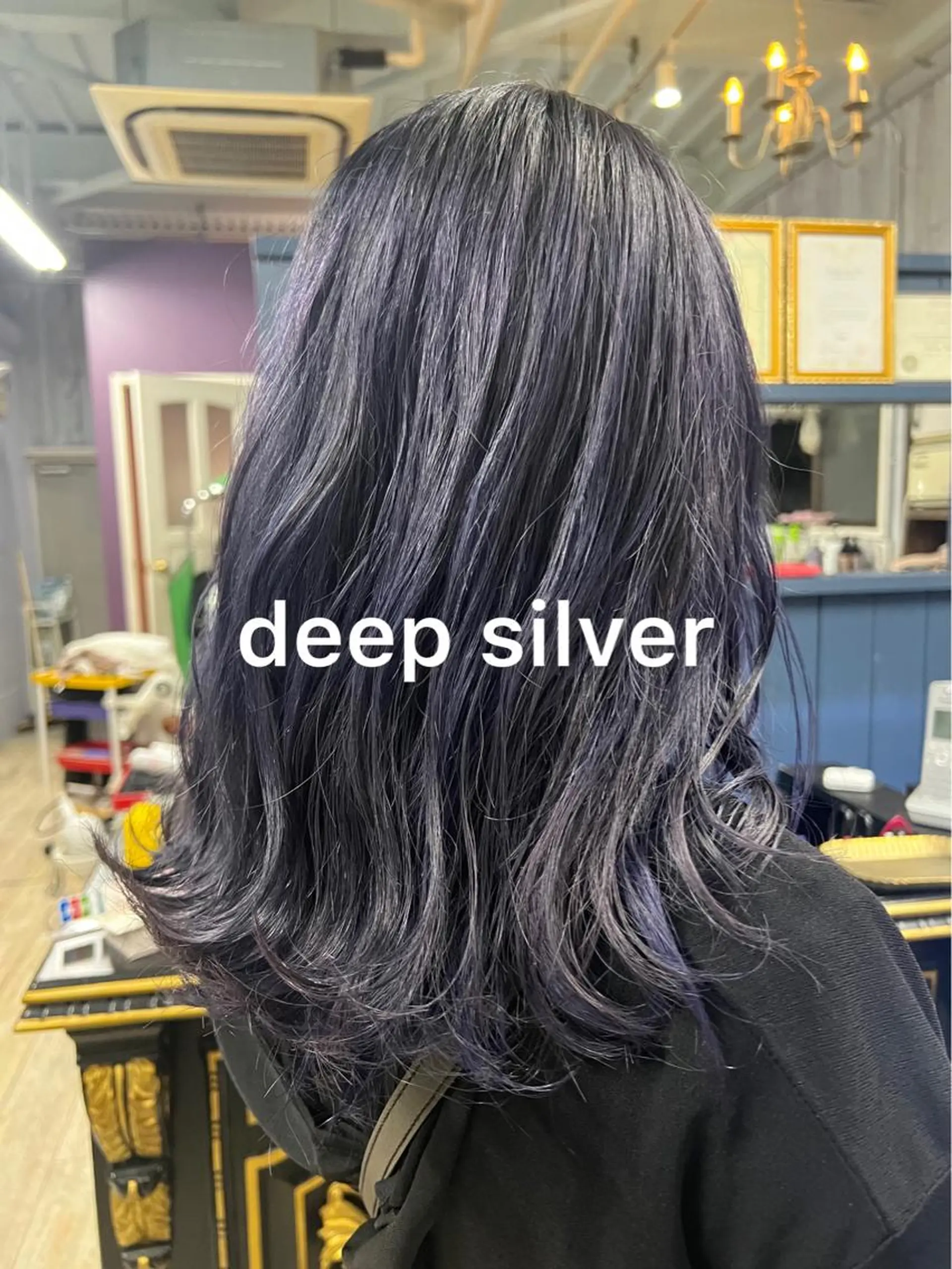 セミロング ヘアカラー La  Beaute所属・福山 明日哉のヘアスタイル