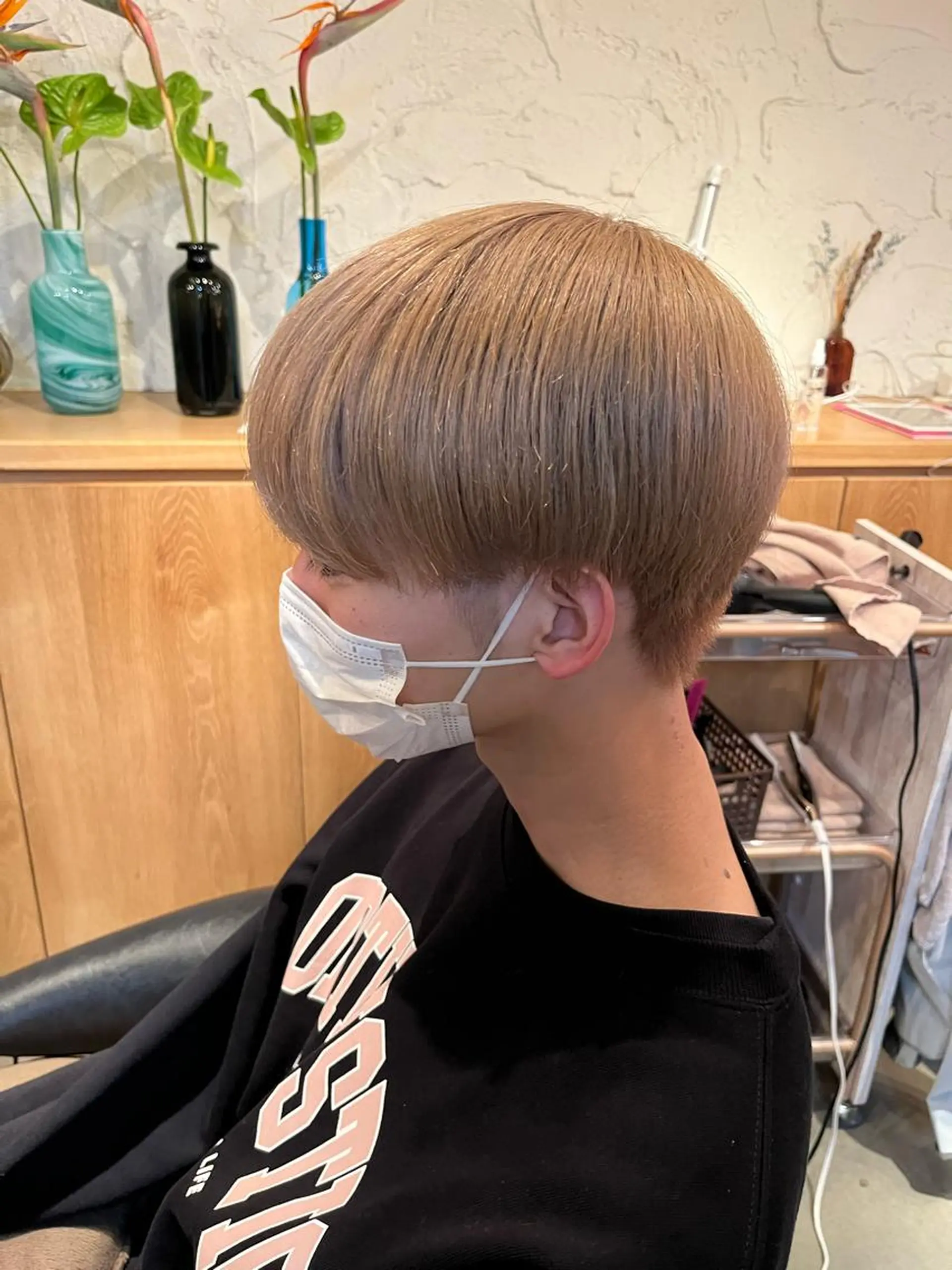 カラー メンズ 三品 早妃のヘアスタイル