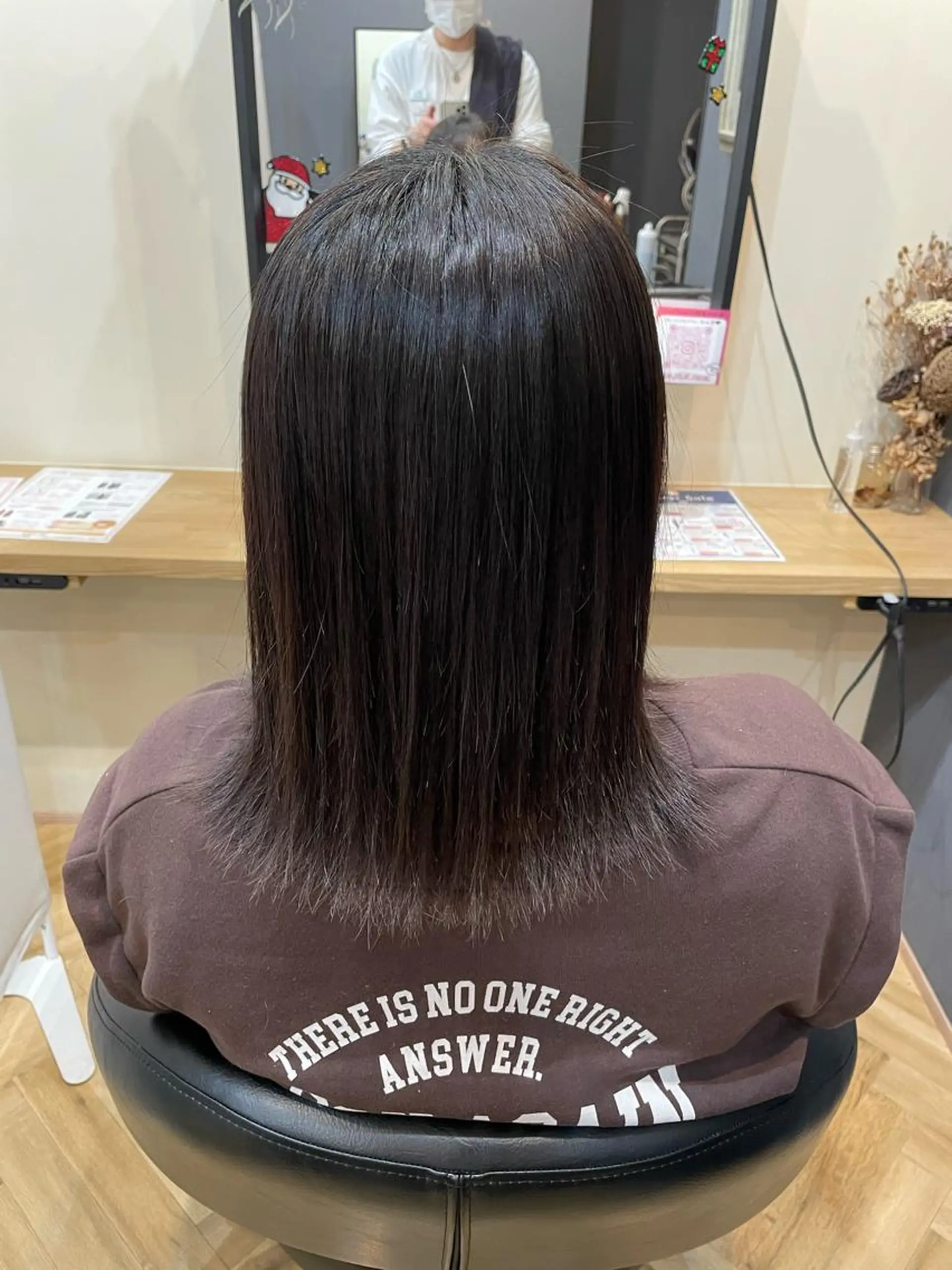 ミディアム カット 韓国ヘア/レイヤー 🇰🇷/艶髪/長橋のヘアスタイル