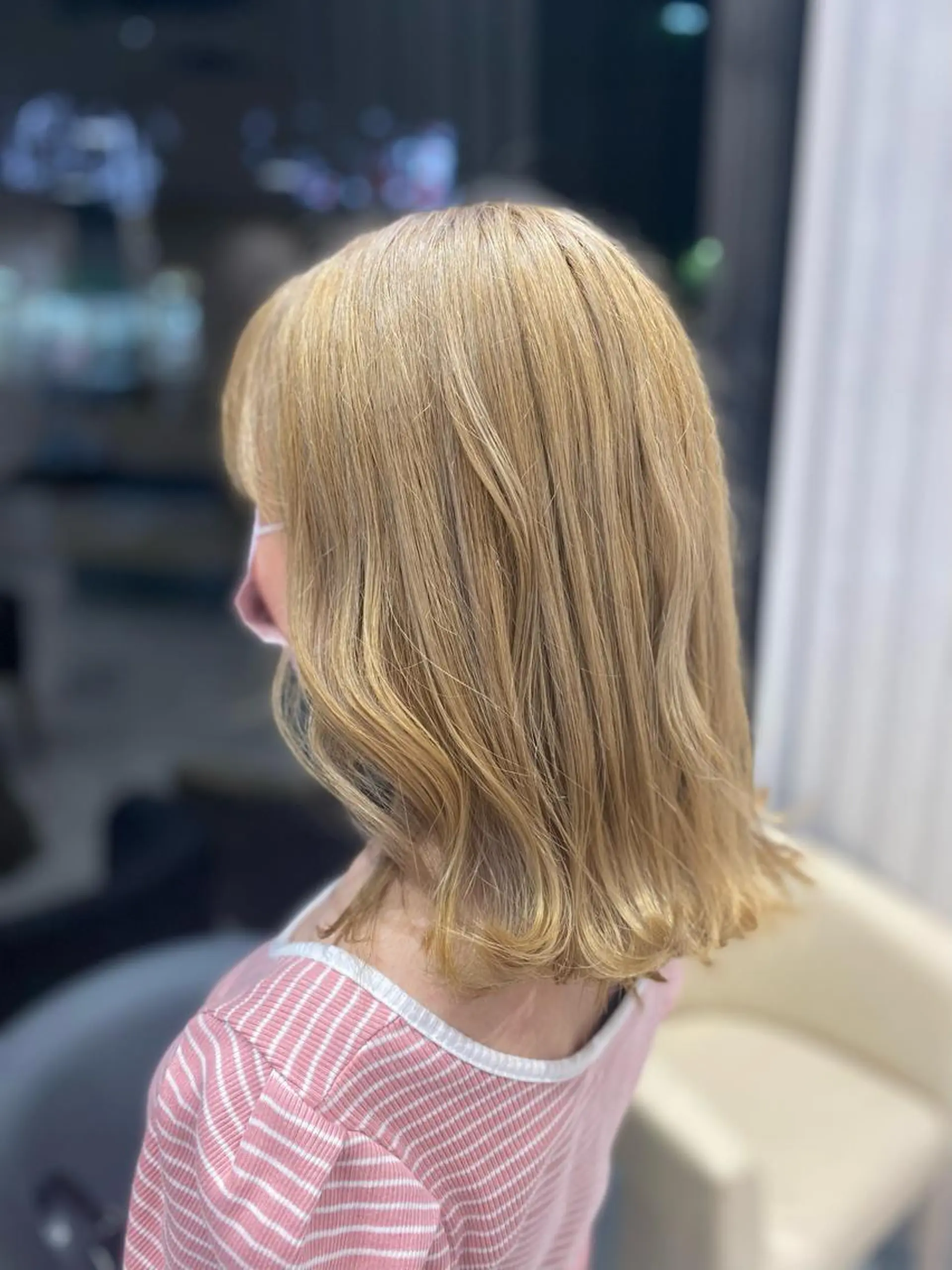 ミディアム ヘアカラー ‎‪🩰 艶髪美髪 shiori🫧のヘアスタイル