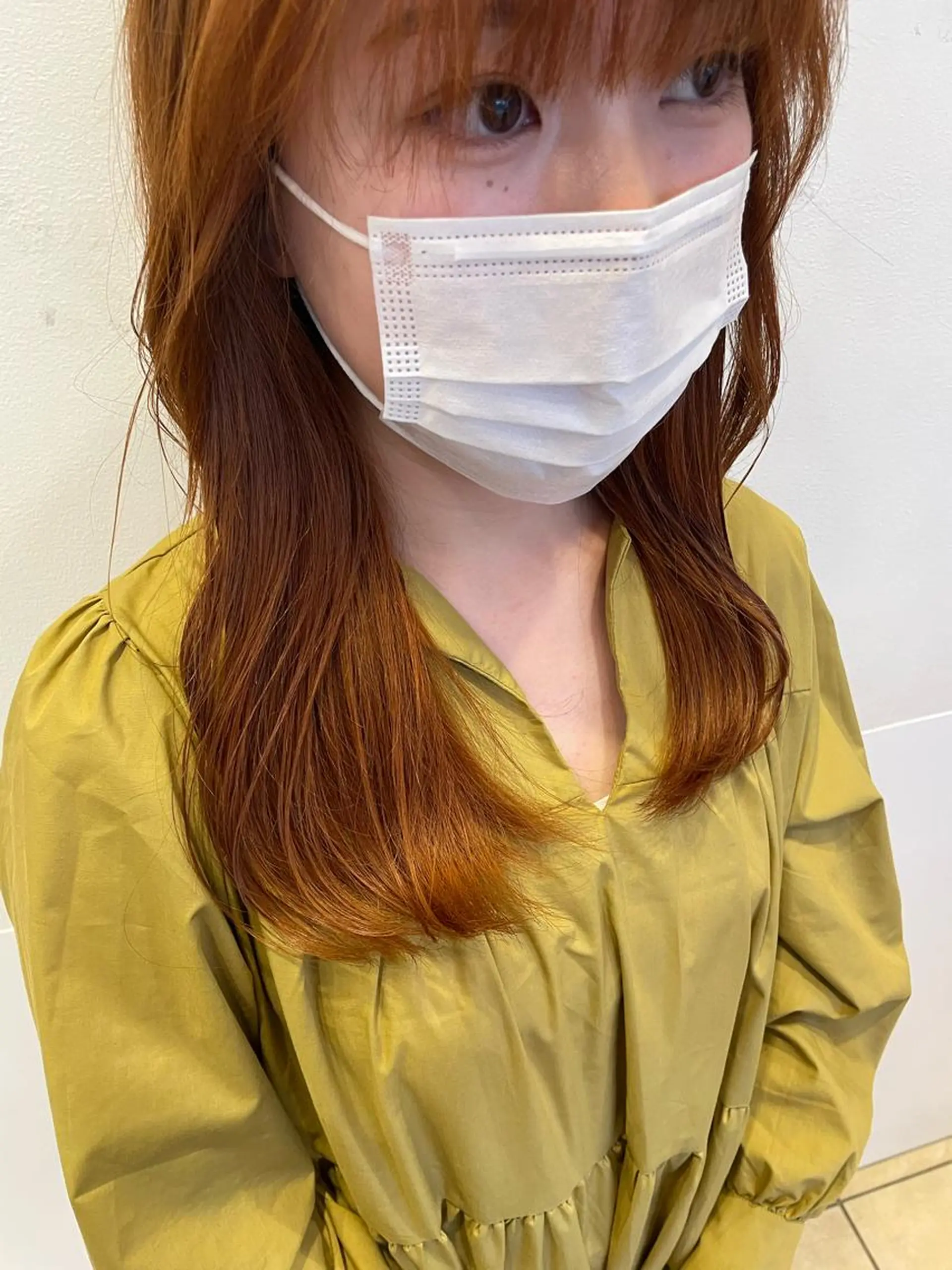 セミロング カラー ヘアアレンジ ヘアカラー 7月末まで予約可能/ ヤマモト モエのヘアスタイル