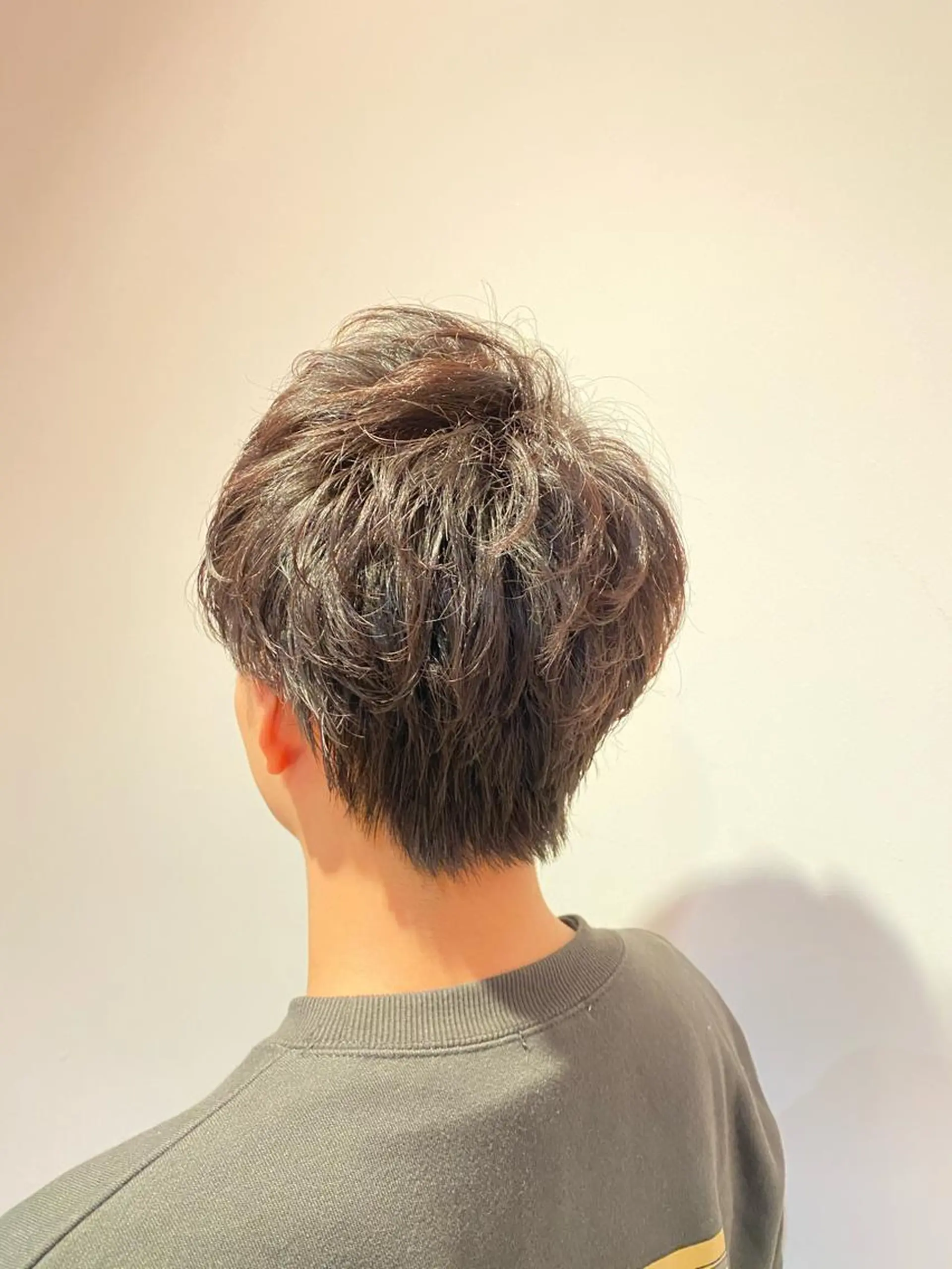 メンズ メンズパーマ わかばやし ゆうこのヘアスタイル