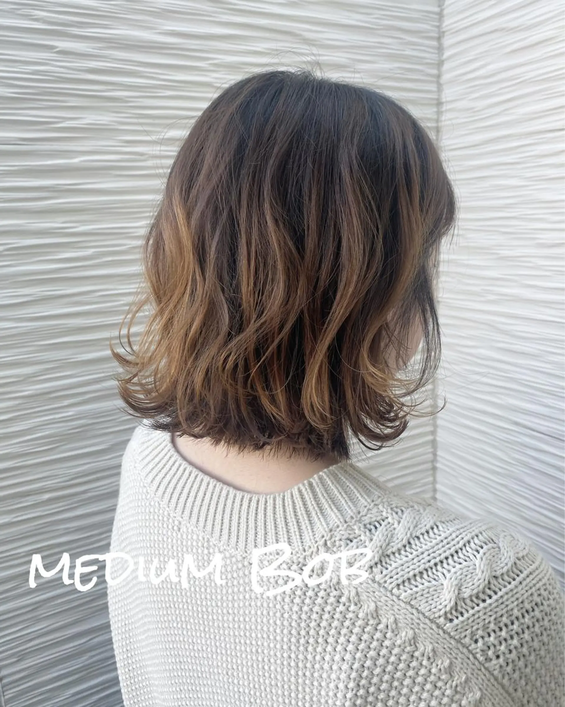 ミディアム レイヤーカット 外ハネヘア 【浜松・豊橋】 ニシモトのヘアスタイル