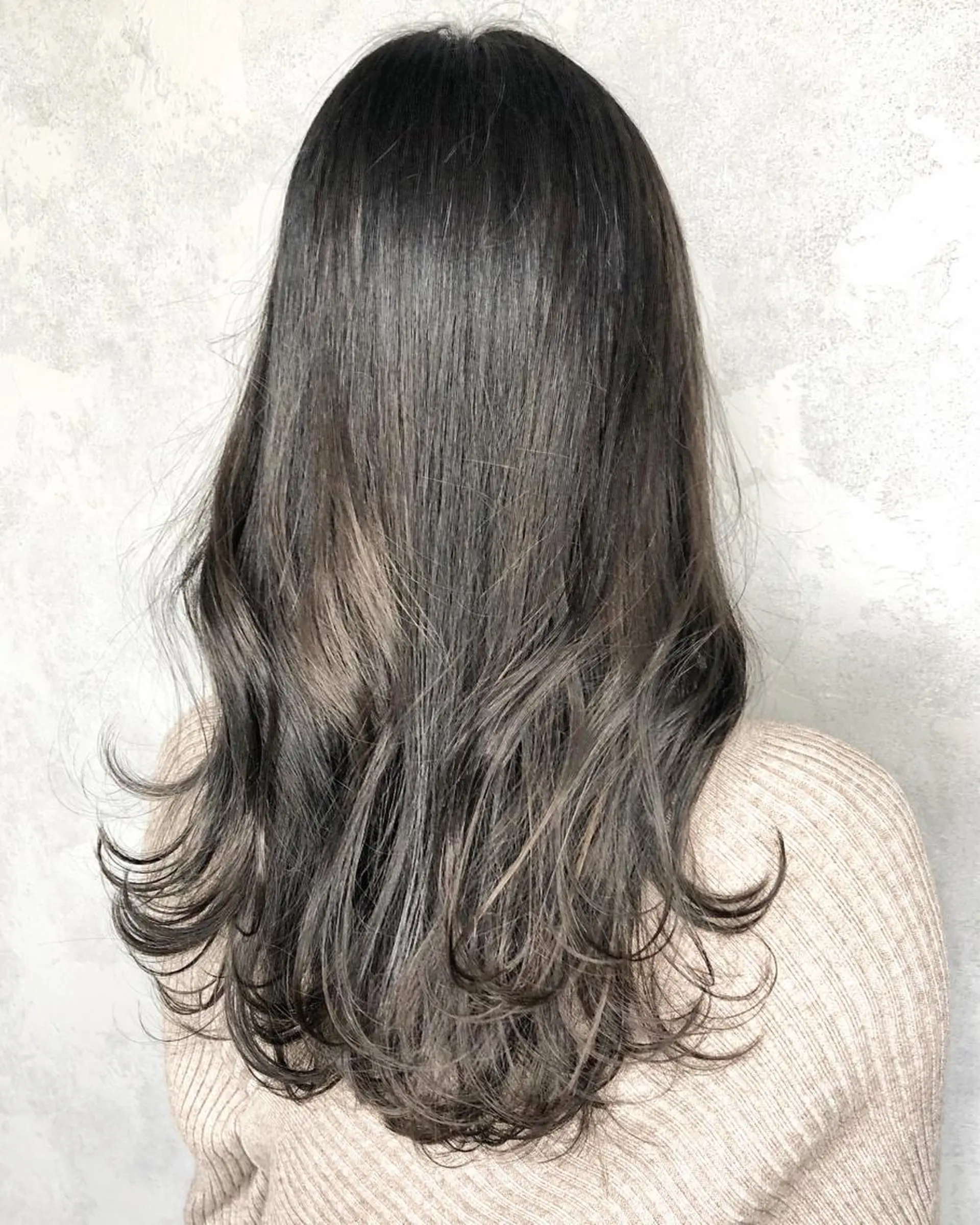 ロング 韓国風ヘア 💗艶カラー💗 CECILのヘアスタイル