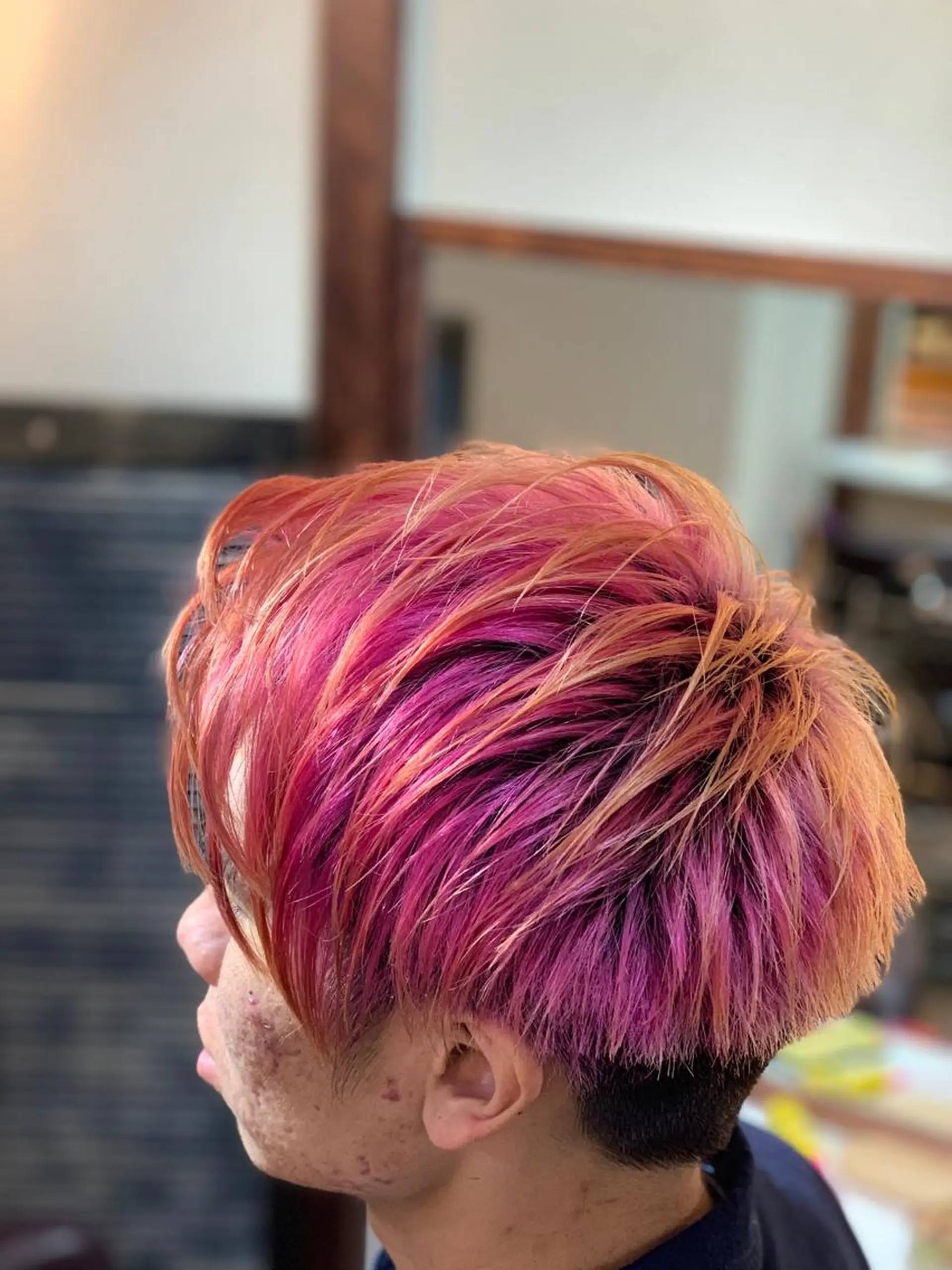 ショート メンズ マッシュ 刈り上げ レイヤーカット カット トリートメント ヘッドスパ ✂︎中山竜哉✂︎ 川崎スタイリストのヘアスタイル