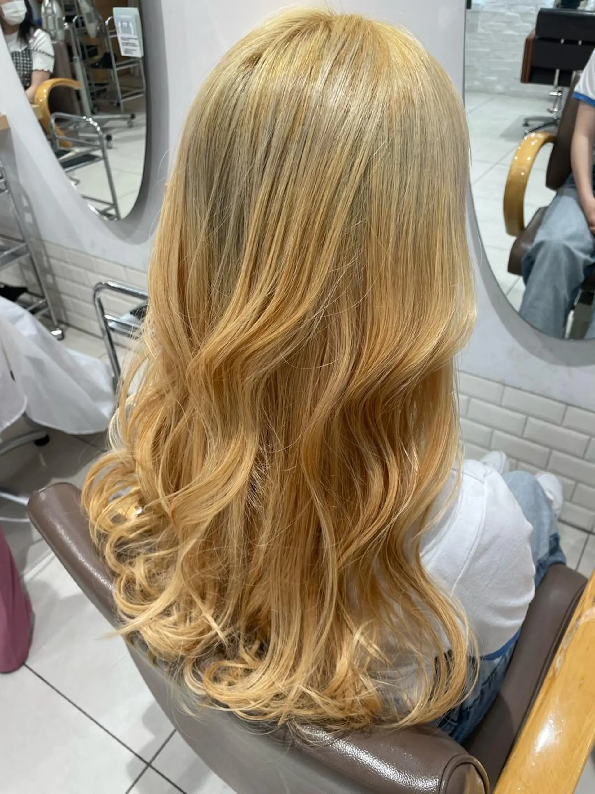 ロング カット ヘアカラー 最新韓国本場ヘア 🇰🇷榎本明日香のヘアスタイル