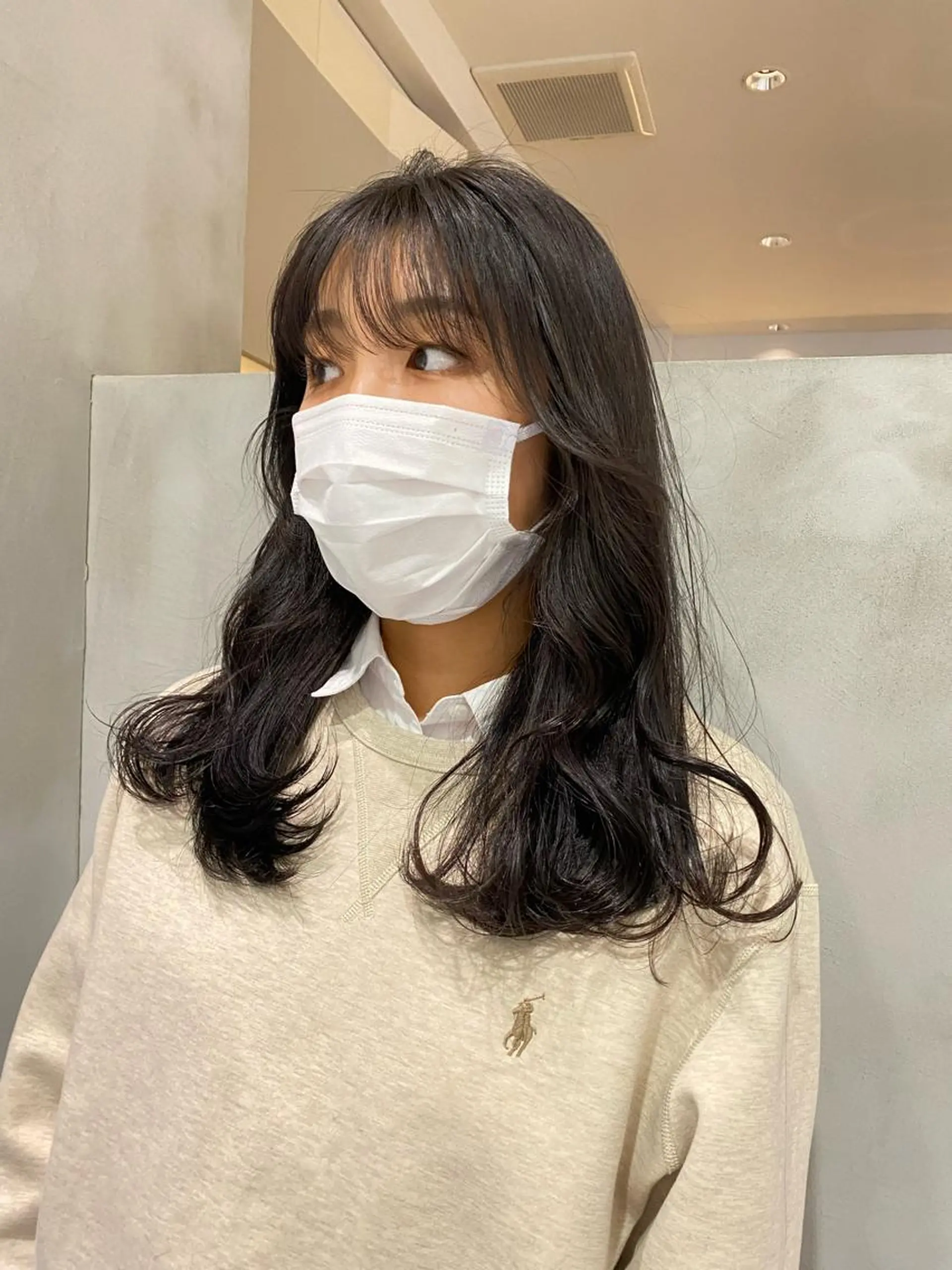 ロング 韓国レイヤーカット 🇰🇷mireiのヘアスタイル
