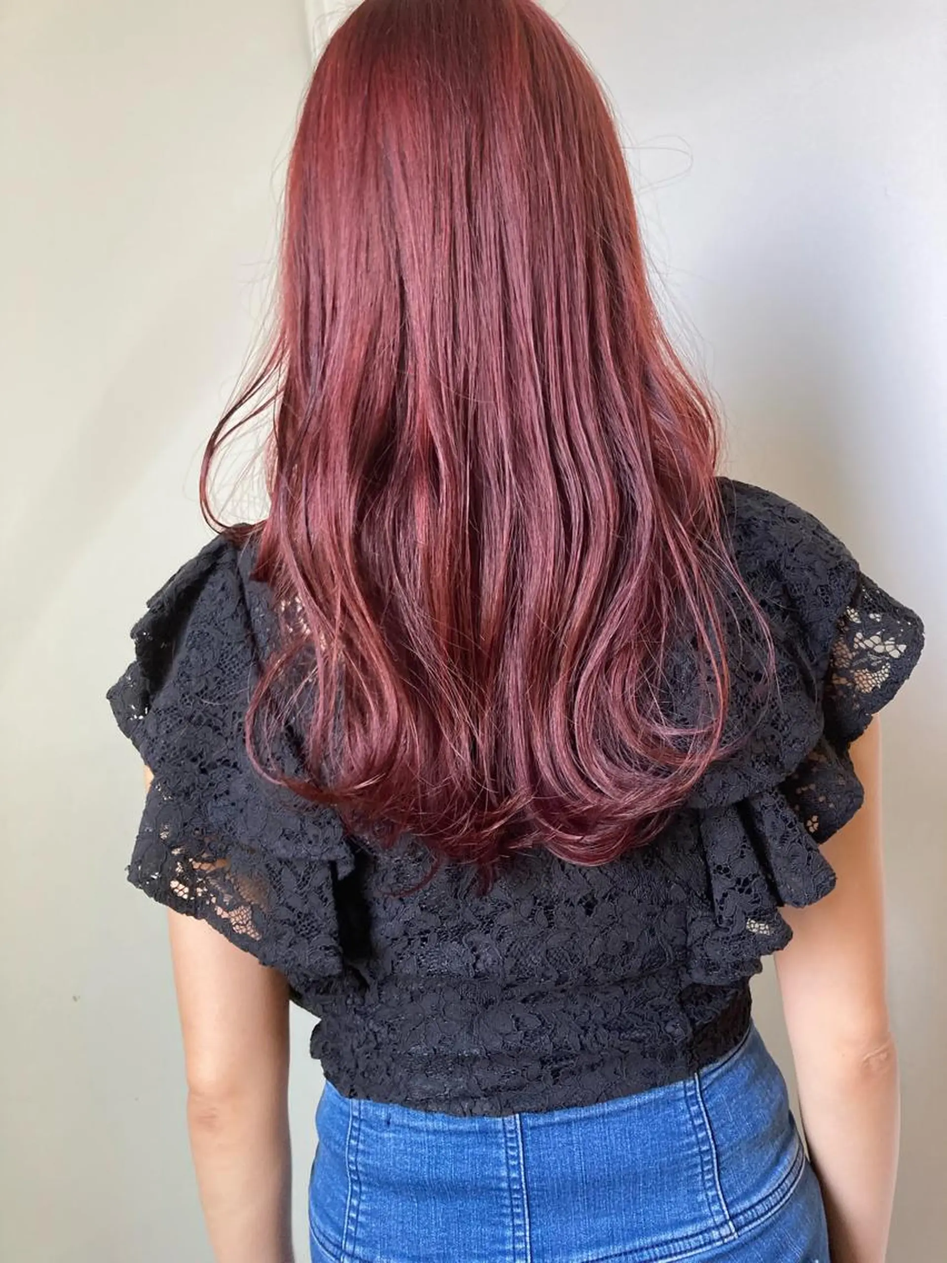 ロング カラー ブリーチ ケアブリーチ カット ヘアカラー トリートメント 小木曽智美 /ボブ/ショートのヘアスタイル