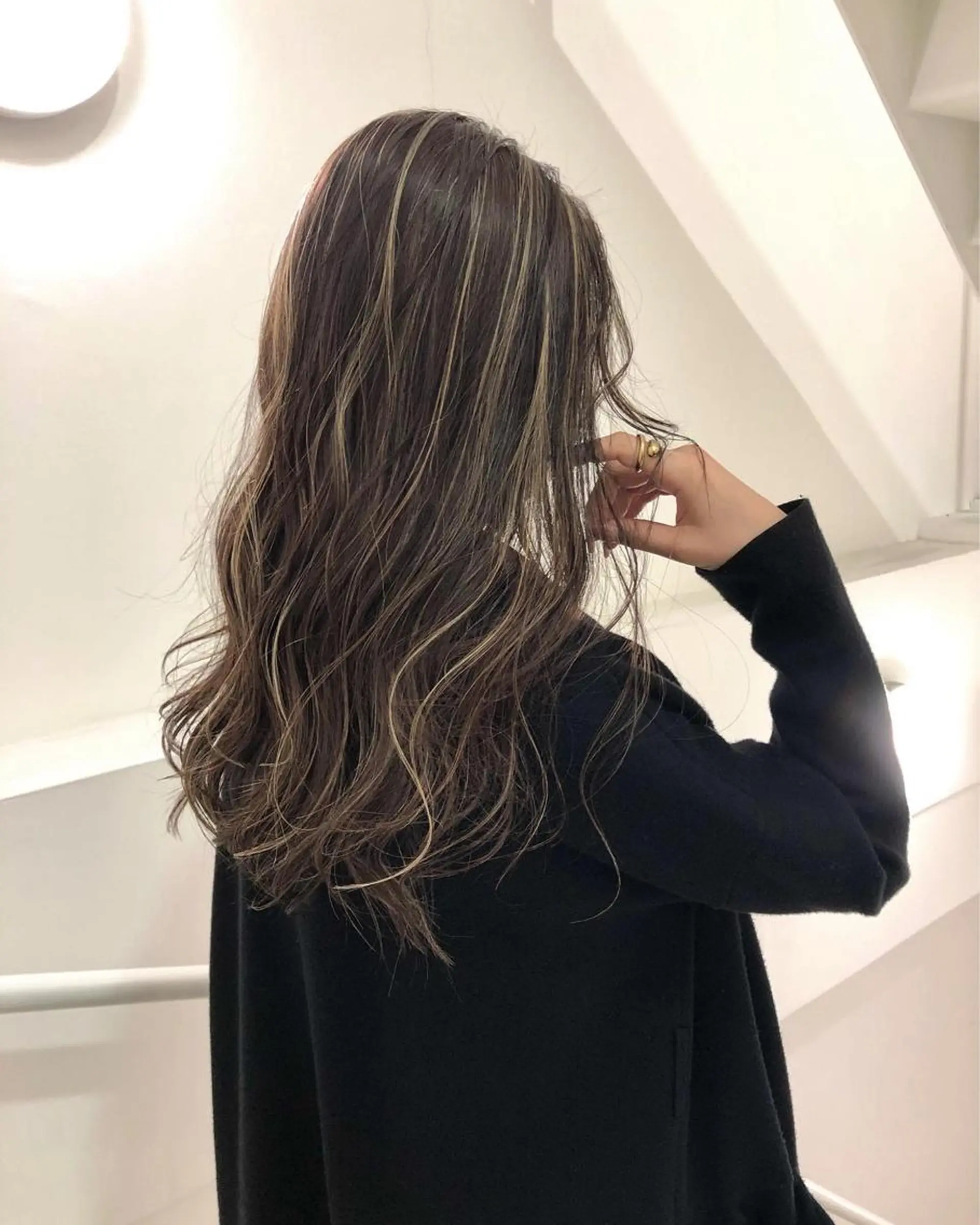 ロング カラー カット ヘアカラー トリートメント Tao所属・藤川 大智のヘアスタイル