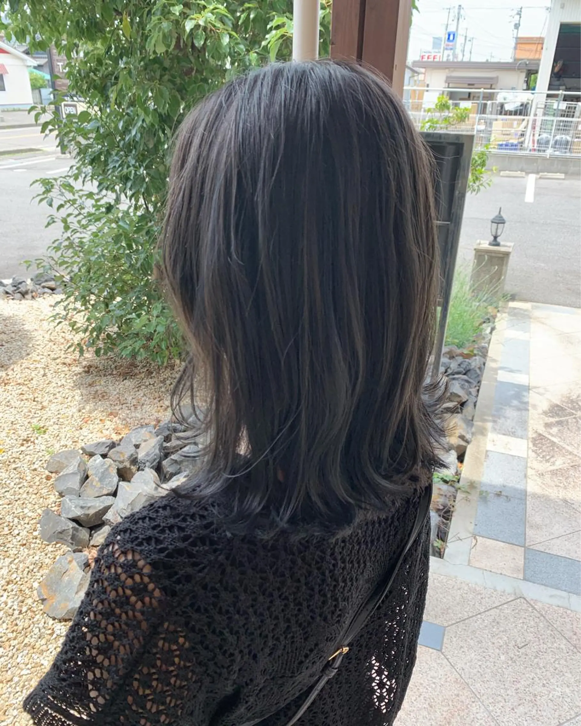 ミディアム カラー パーマ Artist 藤﨑紘成のヘアスタイル