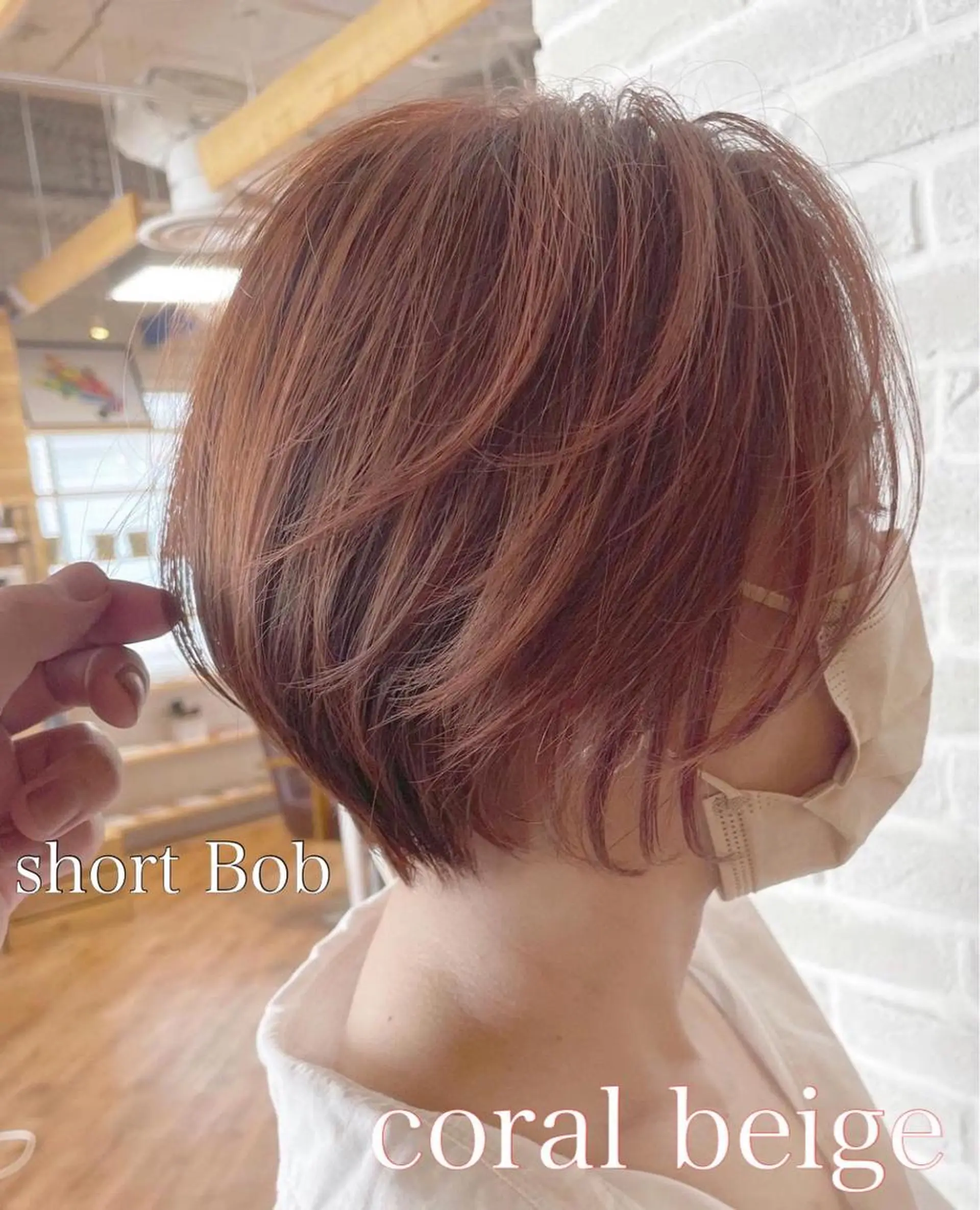 ショート カラー hair salon Ranun所属・hair salon Ranunのヘアスタイル