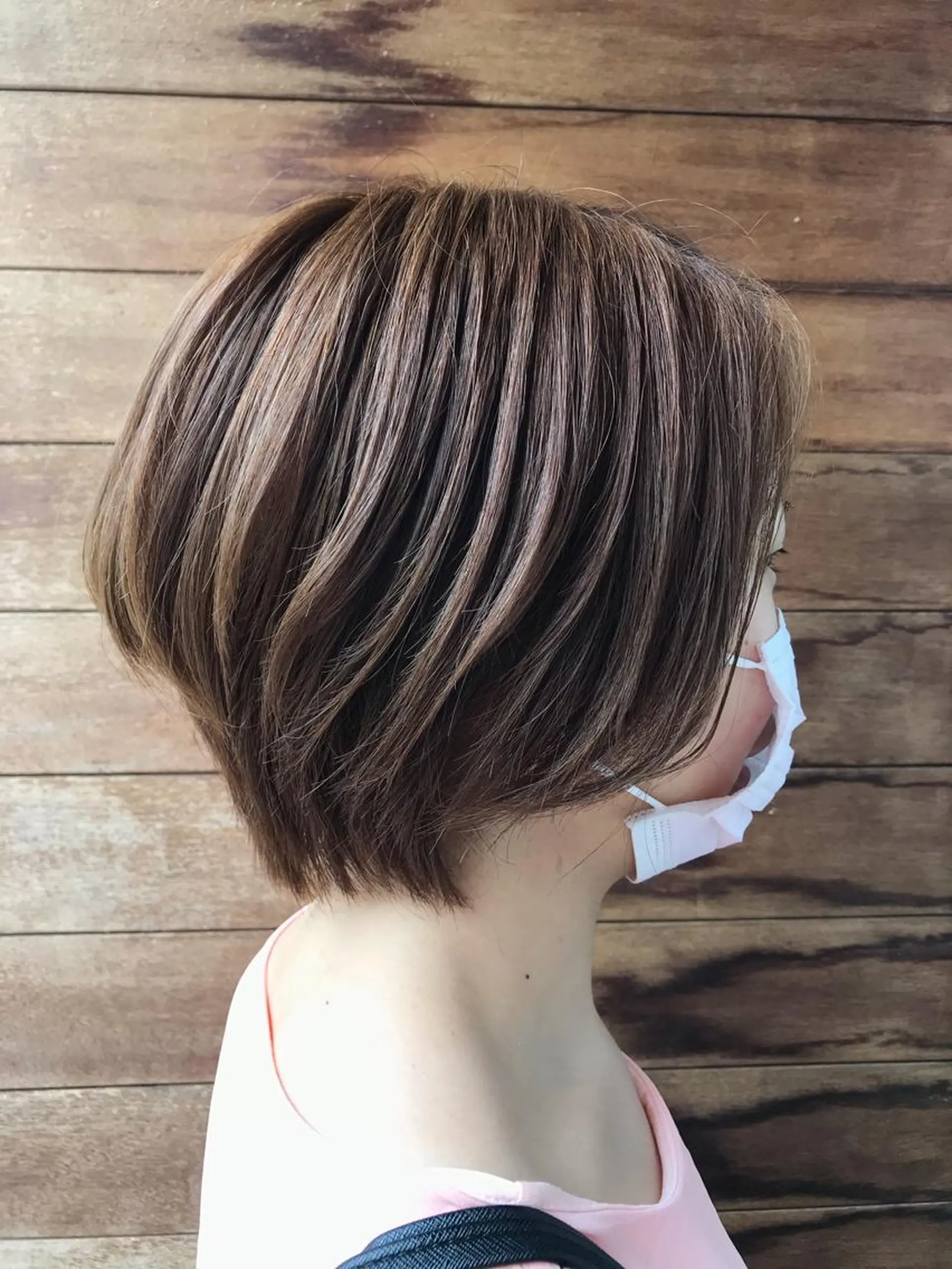 ショート 透明感カラーブリーチ 🌼シゲモトアヤ🌼のヘアスタイル