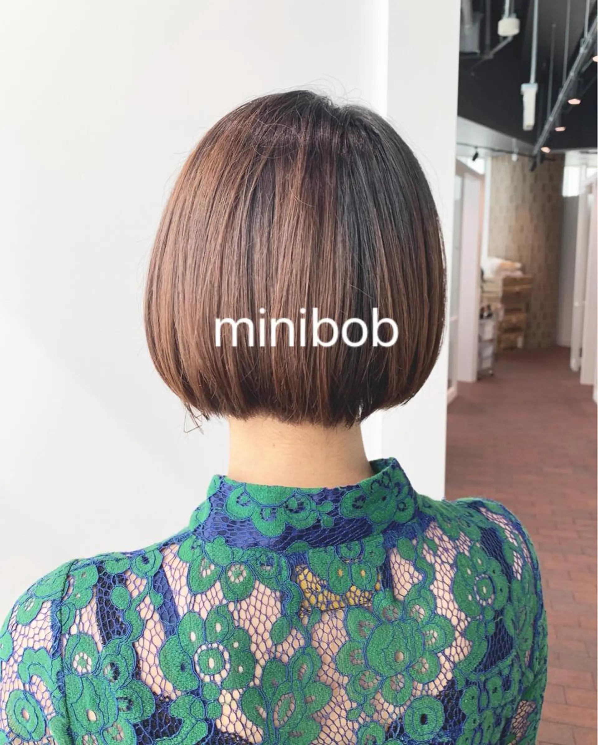 ショート ヘアアレンジ ボブ カット トリートメント GO TODAY SHAiRE SALON 梅田店所属・柔らかくすみカラー ボブ/ショートのヘアスタイル