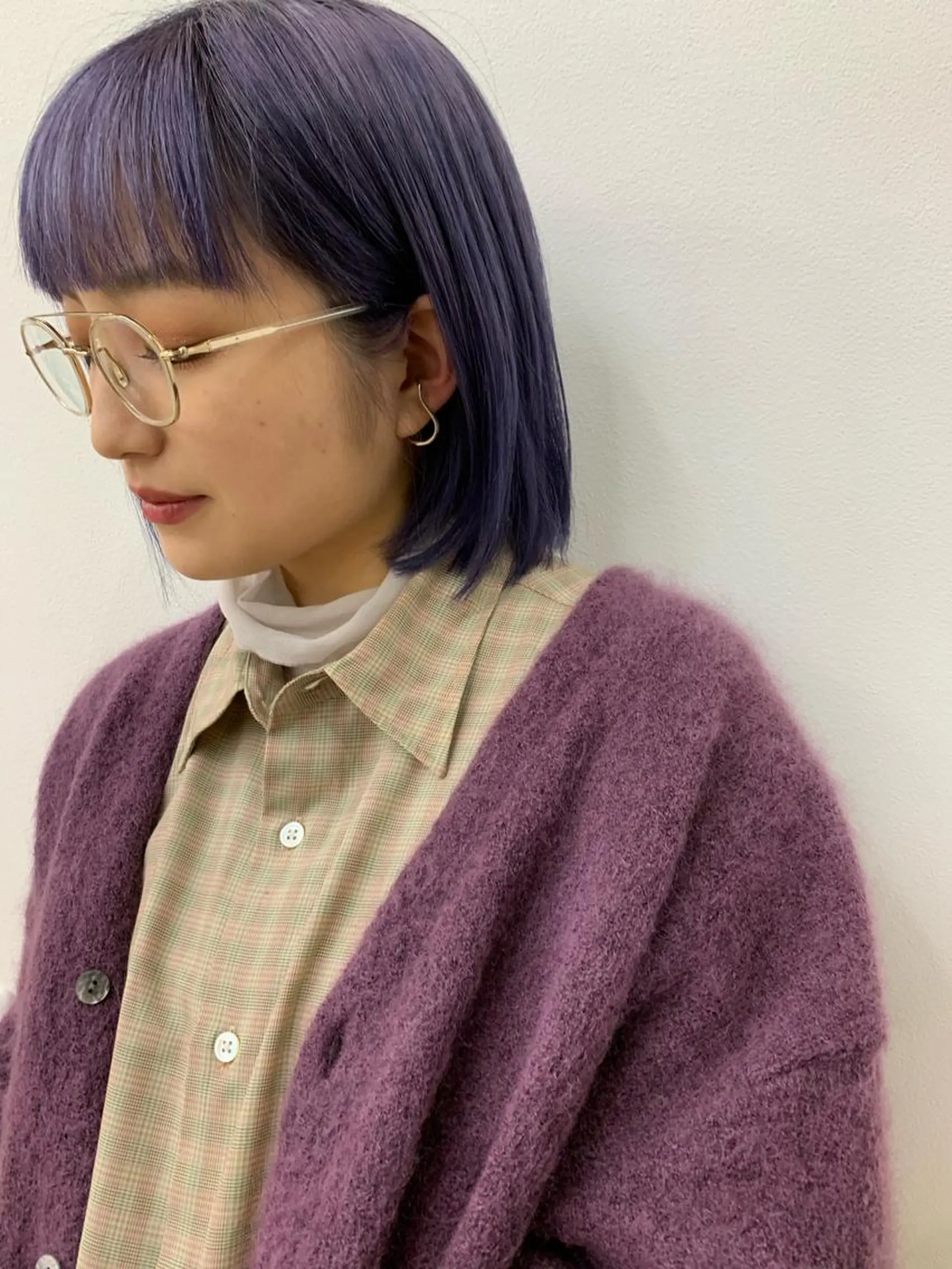 ミディアム カラー amy.所属・メンズカットパーマ/ ブリーチ高柳将太のヘアスタイル