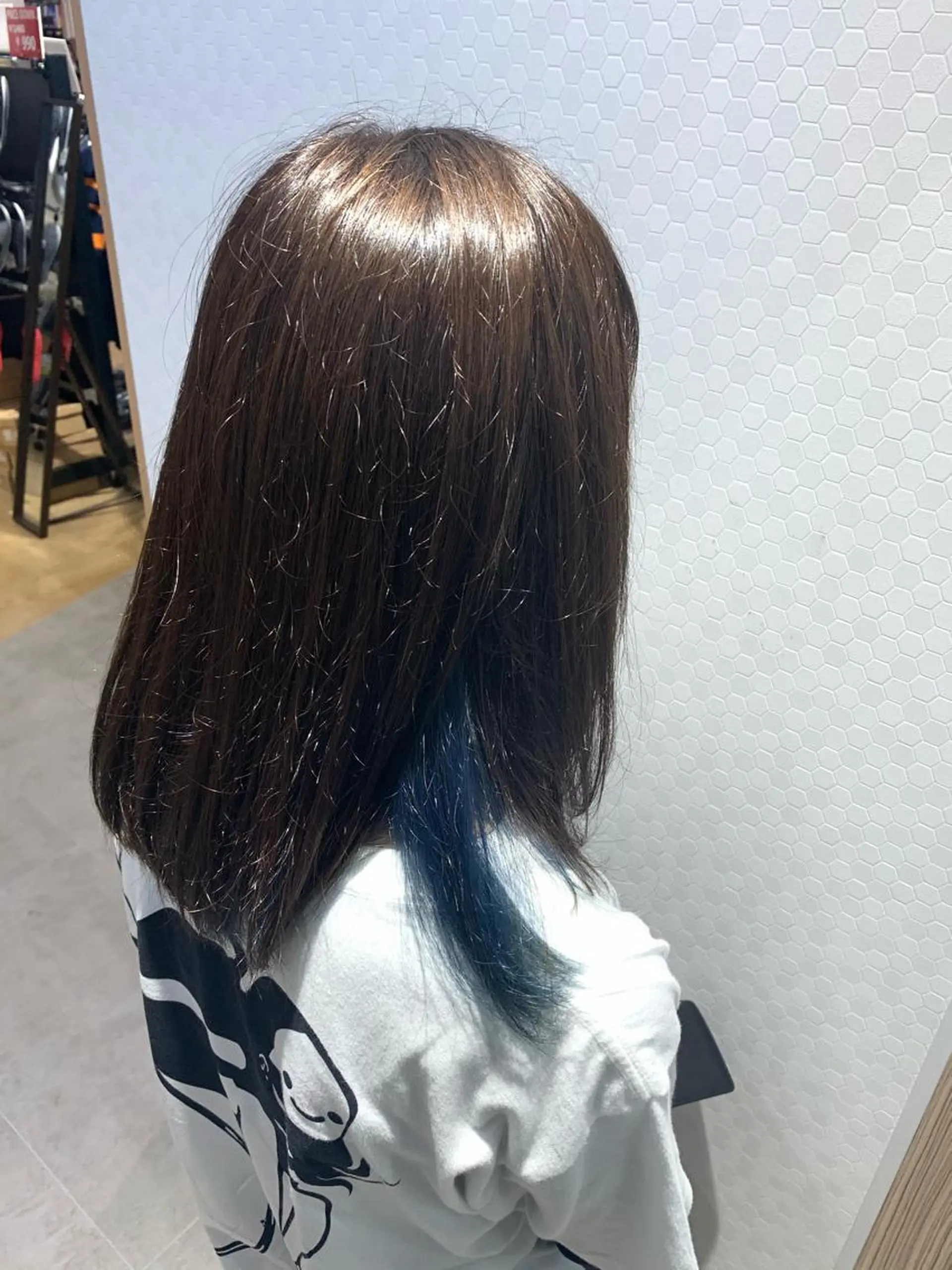ロング カラー 大橋 一智のヘアスタイル