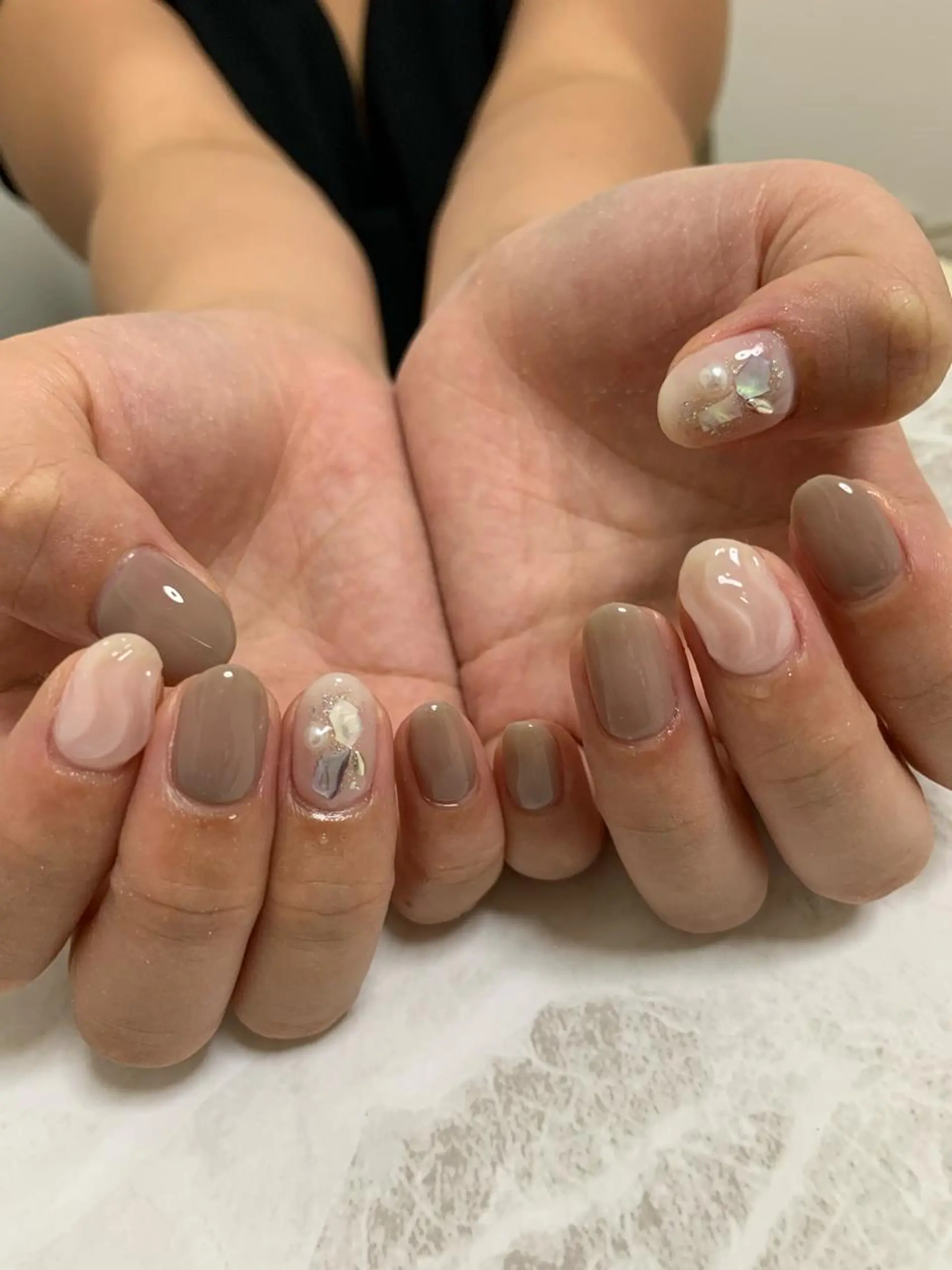 ネイル ハンドネイル フットネイル 竹本 愛のネイルデザイン