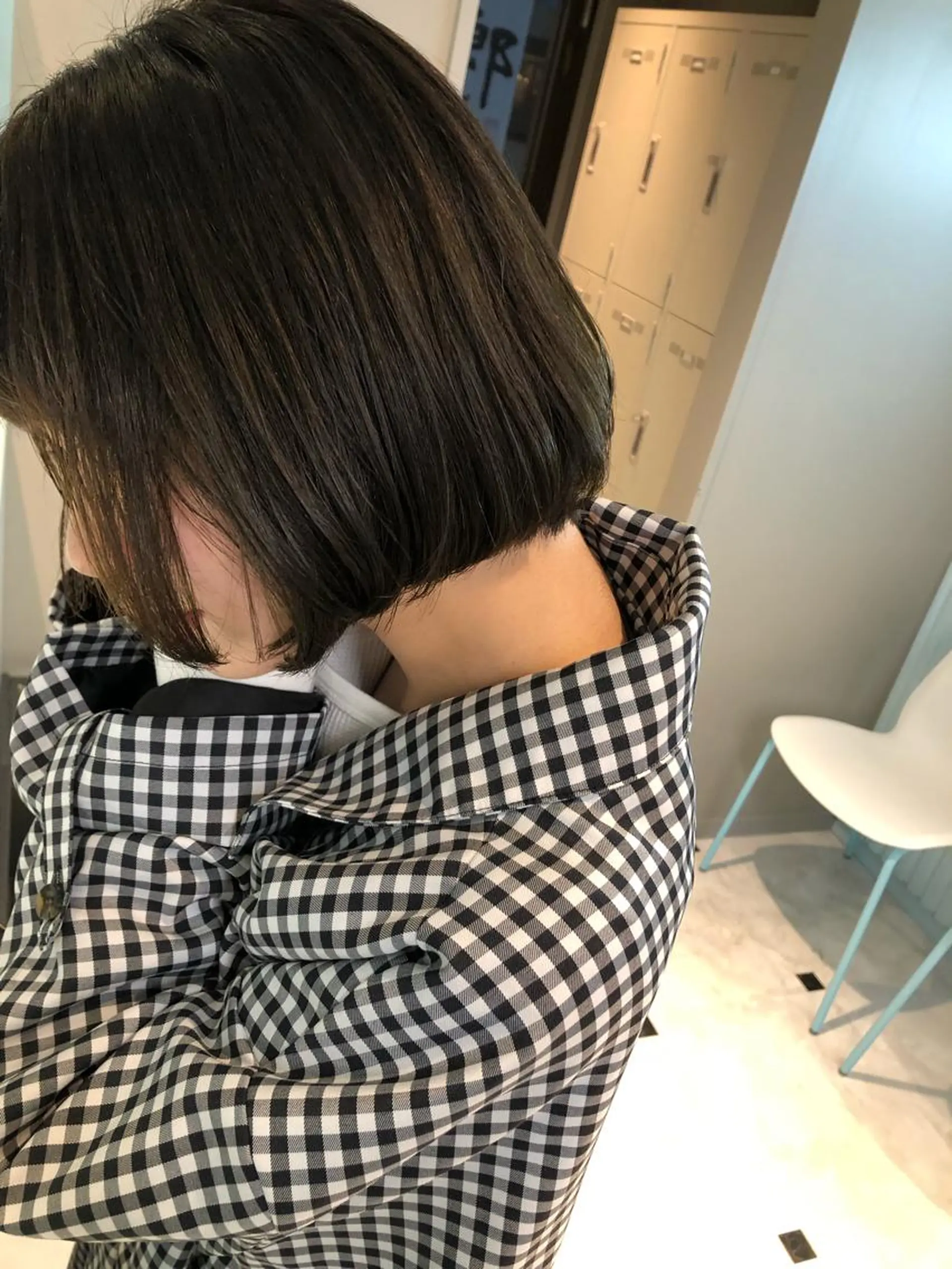 ショート カラー アクアカラー ブルーカラー カット ヘアカラー ハイトーン特化🌟 仲川和人のヘアスタイル