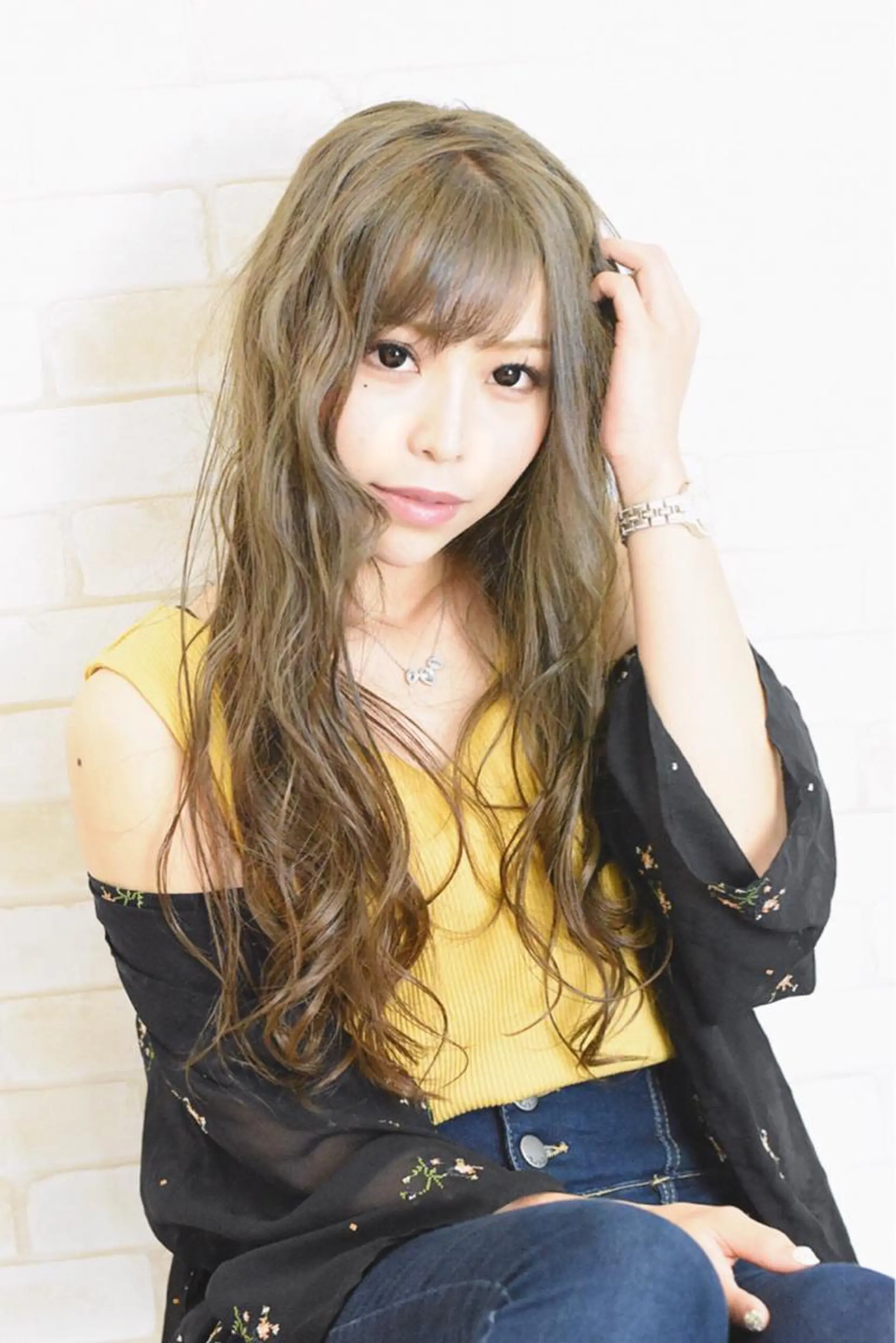 ロング アッシュ 最高峰の技術力☆ 樋口健人のヘアスタイル