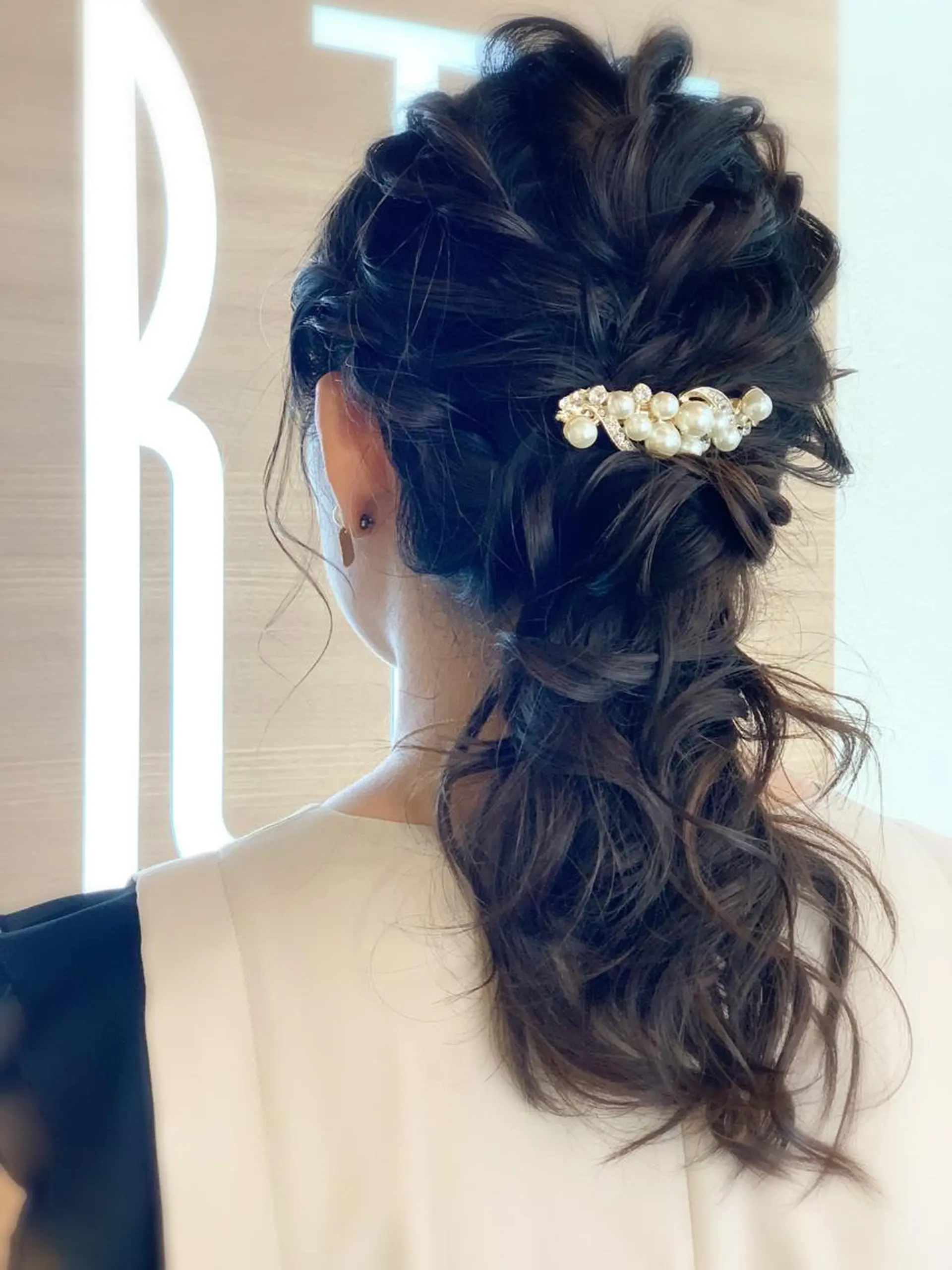 ロング ヘアアレンジ ハーフアップ 髪質改善✖️似合わせ 🌻ヒトミのヘアスタイル